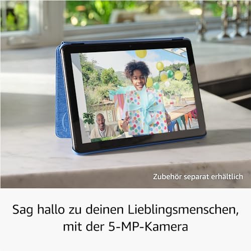 Fire HD 10-Tablet 2023, für Entspannung optimiert, brillantes 10,1-Zoll-Full-HD-Display, Octa-Core-Prozessor, 3 GB RAM, bis zu 13 Stunden Akkulaufzeit, 32 GB, schwarz, mit Werbung - Image 5