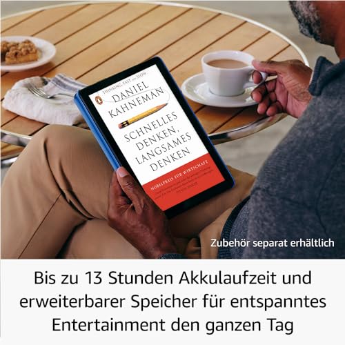 Fire HD 10-Tablet 2023, für Entspannung optimiert, brillantes 10,1-Zoll-Full-HD-Display, Octa-Core-Prozessor, 3 GB RAM, bis zu 13 Stunden Akkulaufzeit, 32 GB, schwarz, mit Werbung - Image 6
