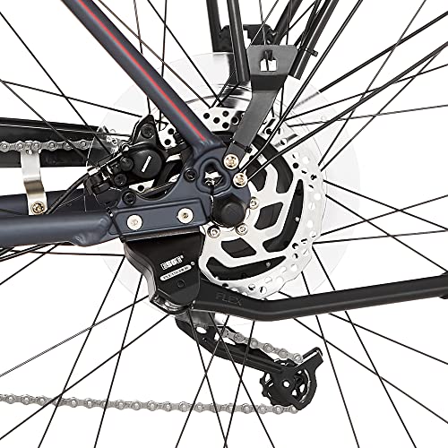 FISCHER E-Bike Trekking VIATOR 1.0, Elektrofahrrad für Damen und Herren, RH 50 cm, Heckmotor 45 Nm, 48 V Akku, anthrazit matt - Image 2