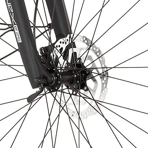 FISCHER E-Bike Trekking VIATOR 1.0, Elektrofahrrad für Damen und Herren, RH 50 cm, Heckmotor 45 Nm, 48 V Akku, anthrazit matt - Image 4