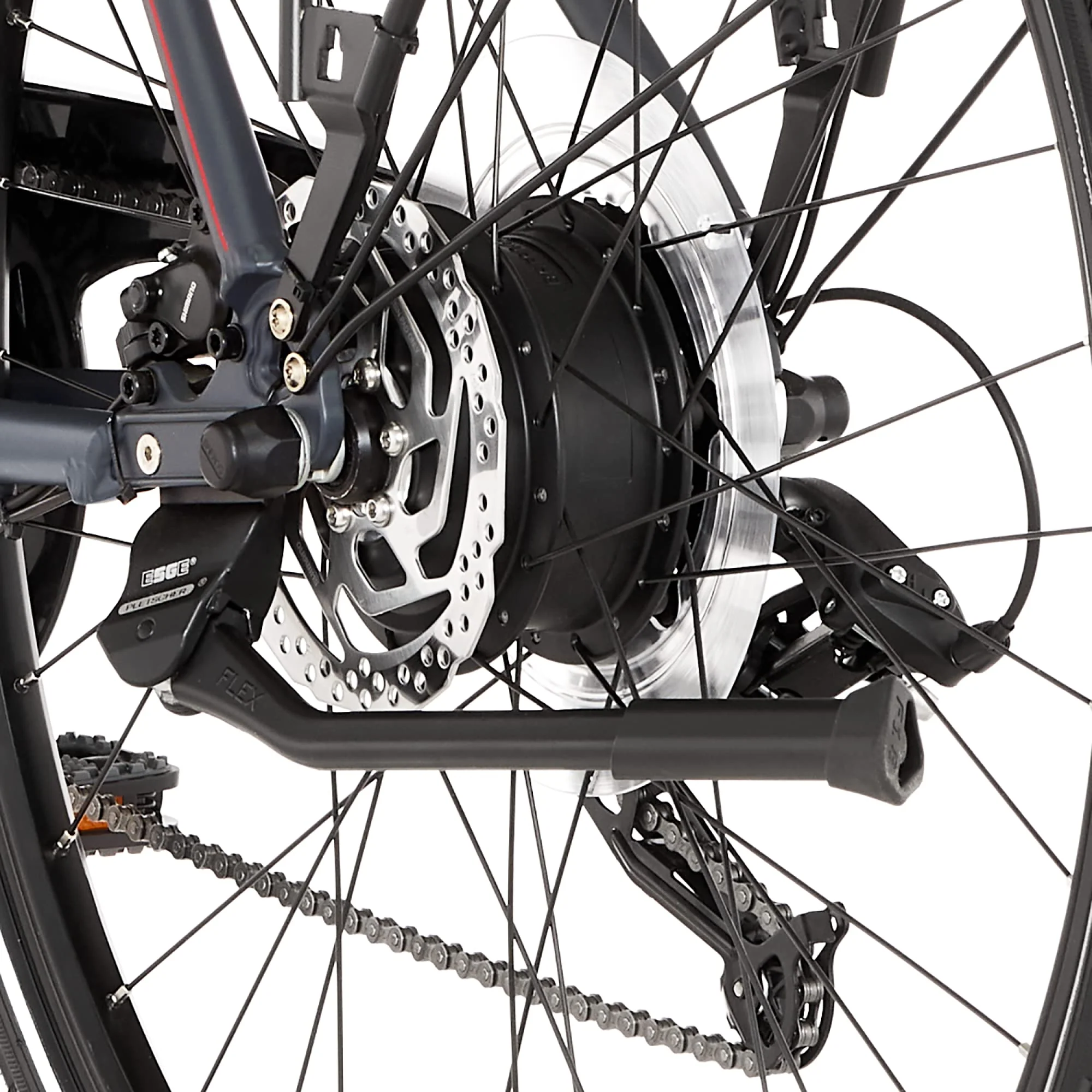 FISCHER E-Bike Trekking VIATOR 1.0, Elektrofahrrad für Damen und Herren, RH 50 cm, Heckmotor 45 Nm, 48 V Akku, anthrazit matt - Image 7