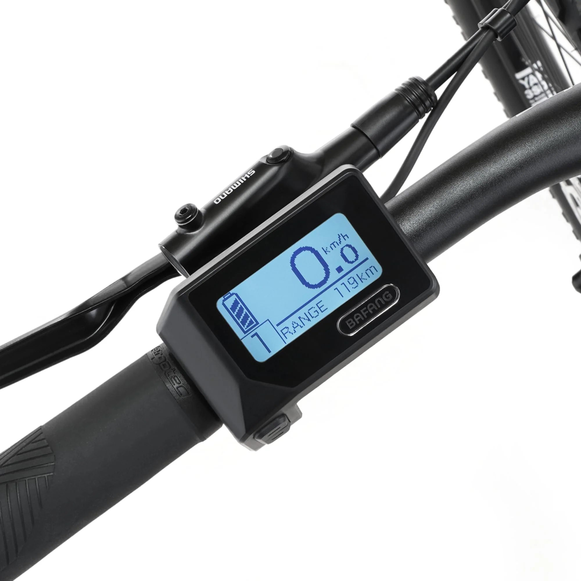 FISCHER E-Mountainbike MONTIS 4.1i, Elektrofahrrad für Damen und Herren, RH 43 cm, Mittelmotor 80 Nm, 36 V Akku, eisdunkeltürkis matt - Image 10