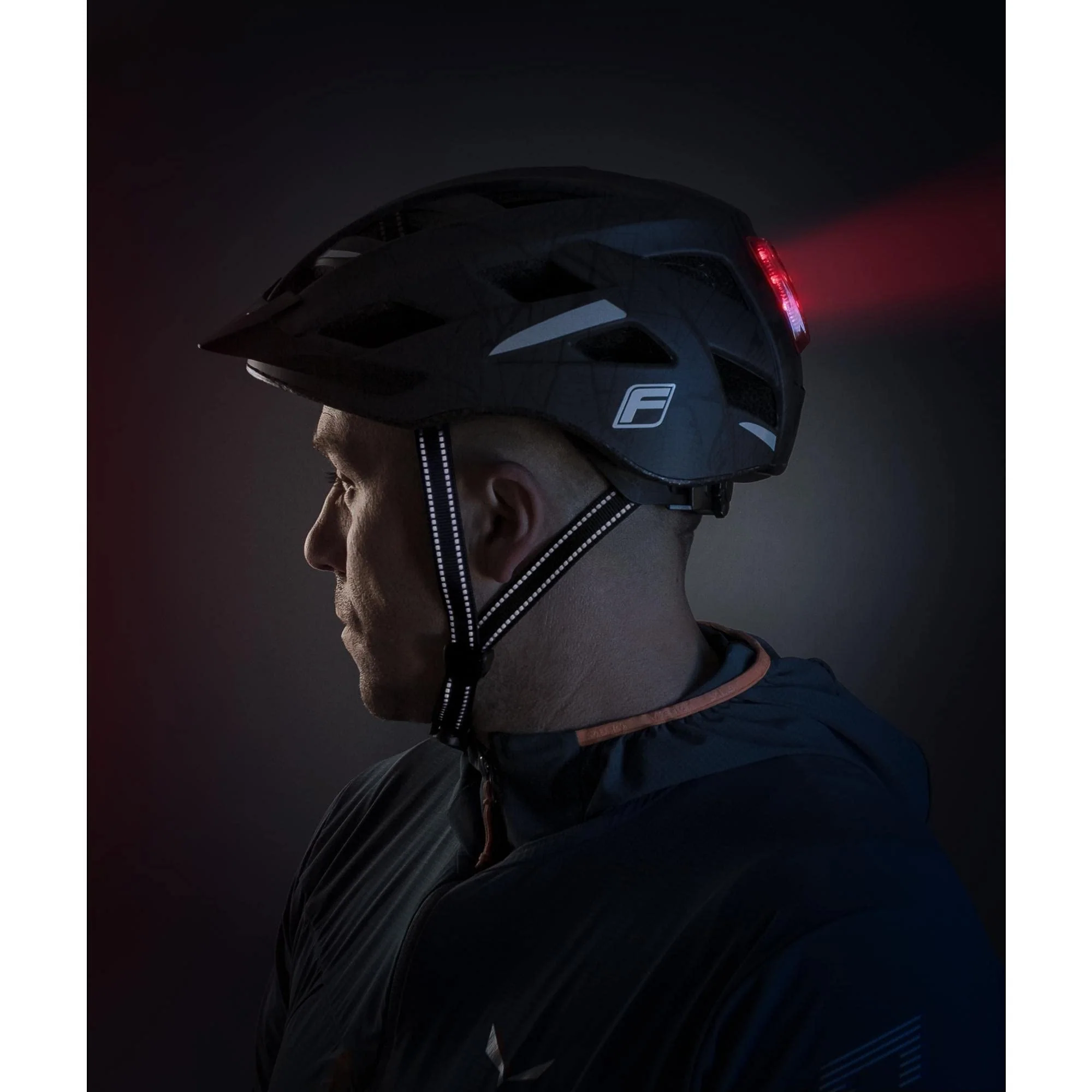 FISCHER Erwachsene Fahrradhelm, Radhelm, Cityhelm Urban Plus Brooklyn, S/M, 52-59 cm, anthrazit matt, mit beleuchtetem Innenring-System, Stiftung Warentest-Testsieger - Image 9