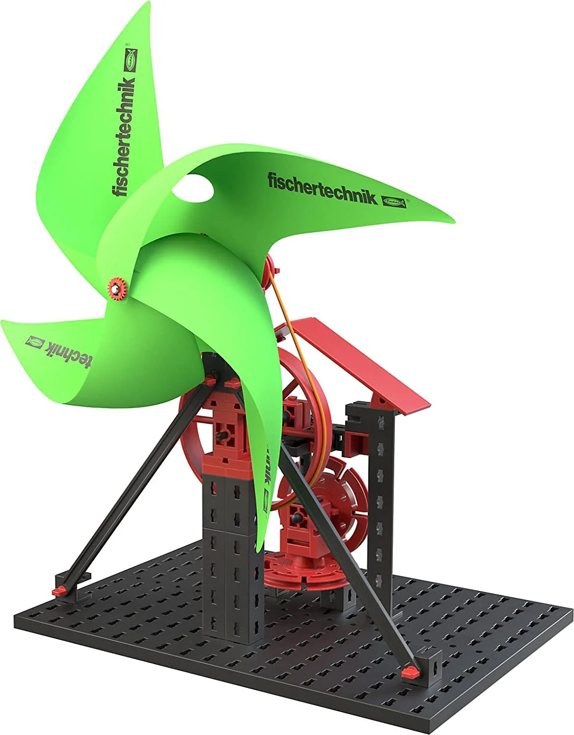 fischertechnik 559879 PROFI Green Energy – Bausatz für Kinder ab 9 Jahren, Experimentierkasten für Solar, Windkraft und Wasserkraft, inkl. Solarmodulen & Solarmotor - Image 7