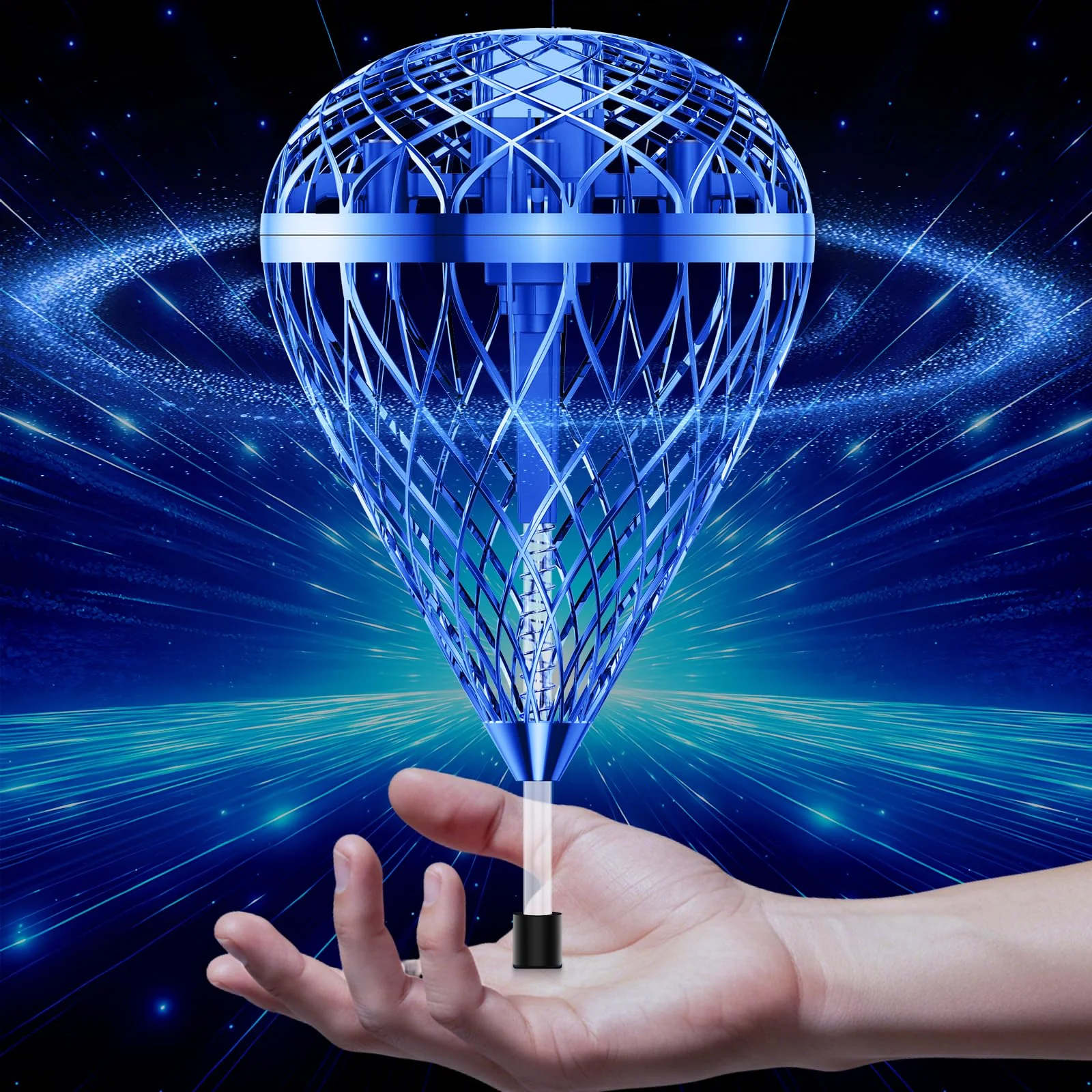 Fliegender Ball Lite Spielzeug, Mini Drohne KI-Bewegungssteuerung & 360°-Flip, Wiederaufladbare Drohne für Kinder & Erwachsene,Spinner-Ball geschenk für Jungen und Mädchen ab 6 7 8 Jahren