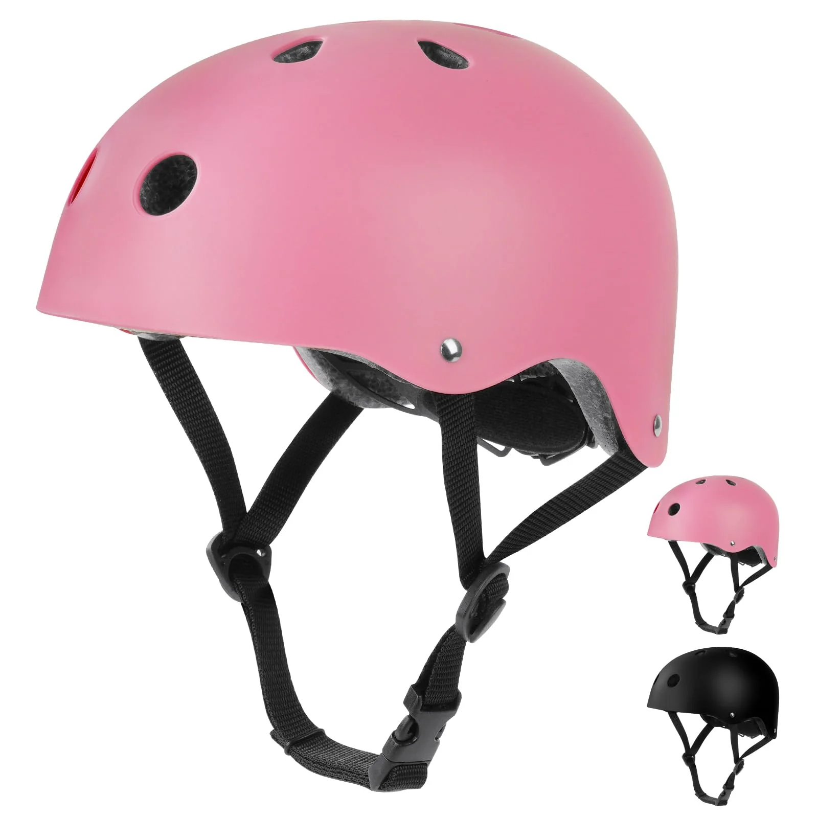 Flintronic Kinder Fahrradhelm, Kinderhelm Fahrradhelm für Kinder, Verstellbarer Skateboardhelm für Fahrrad Skateboard Roller Skating Scooter BMX für 2-13 Jahre - Image 2