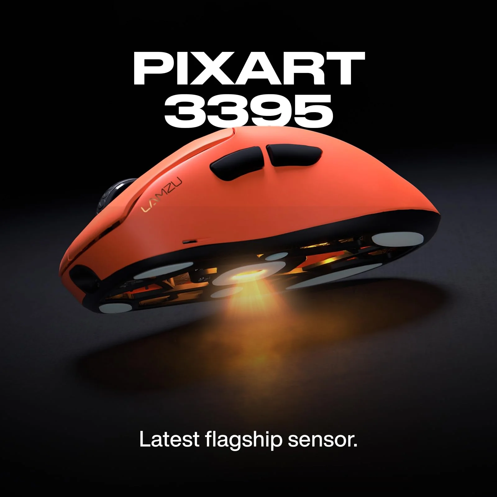 Fnatic x Lamzu Thorn Wireless Pro Gaming-Maus 4K Special Edition, Pixart 3395 Sensor, Episch Leichte 52g, 80h Akkulaufzeit, Optische Schalter, Windows- und Mac-Kompatibel - Image 2