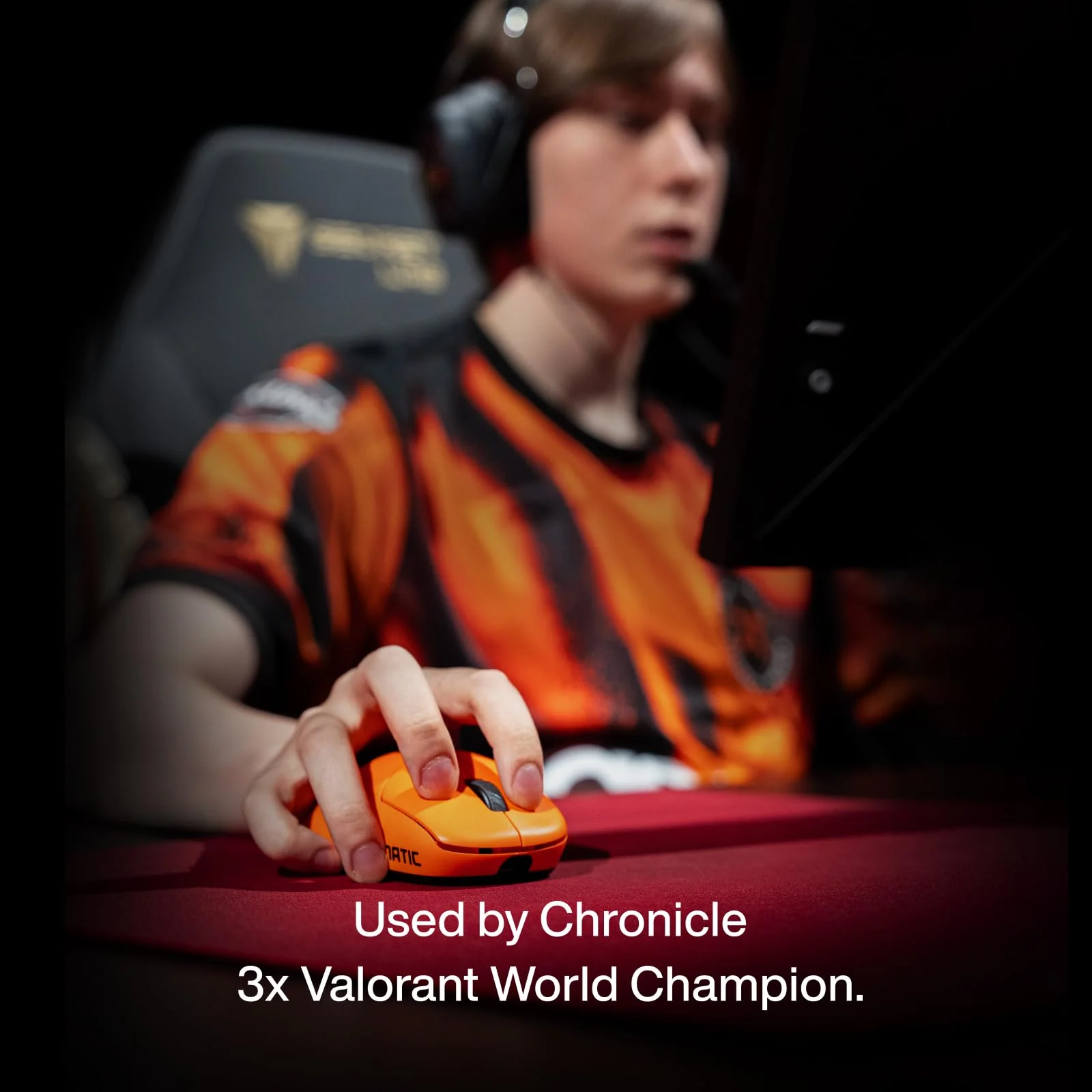 Fnatic x Lamzu Thorn Wireless Pro Gaming-Maus 4K Special Edition, Pixart 3395 Sensor, Episch Leichte 52g, 80h Akkulaufzeit, Optische Schalter, Windows- und Mac-Kompatibel - Image 7