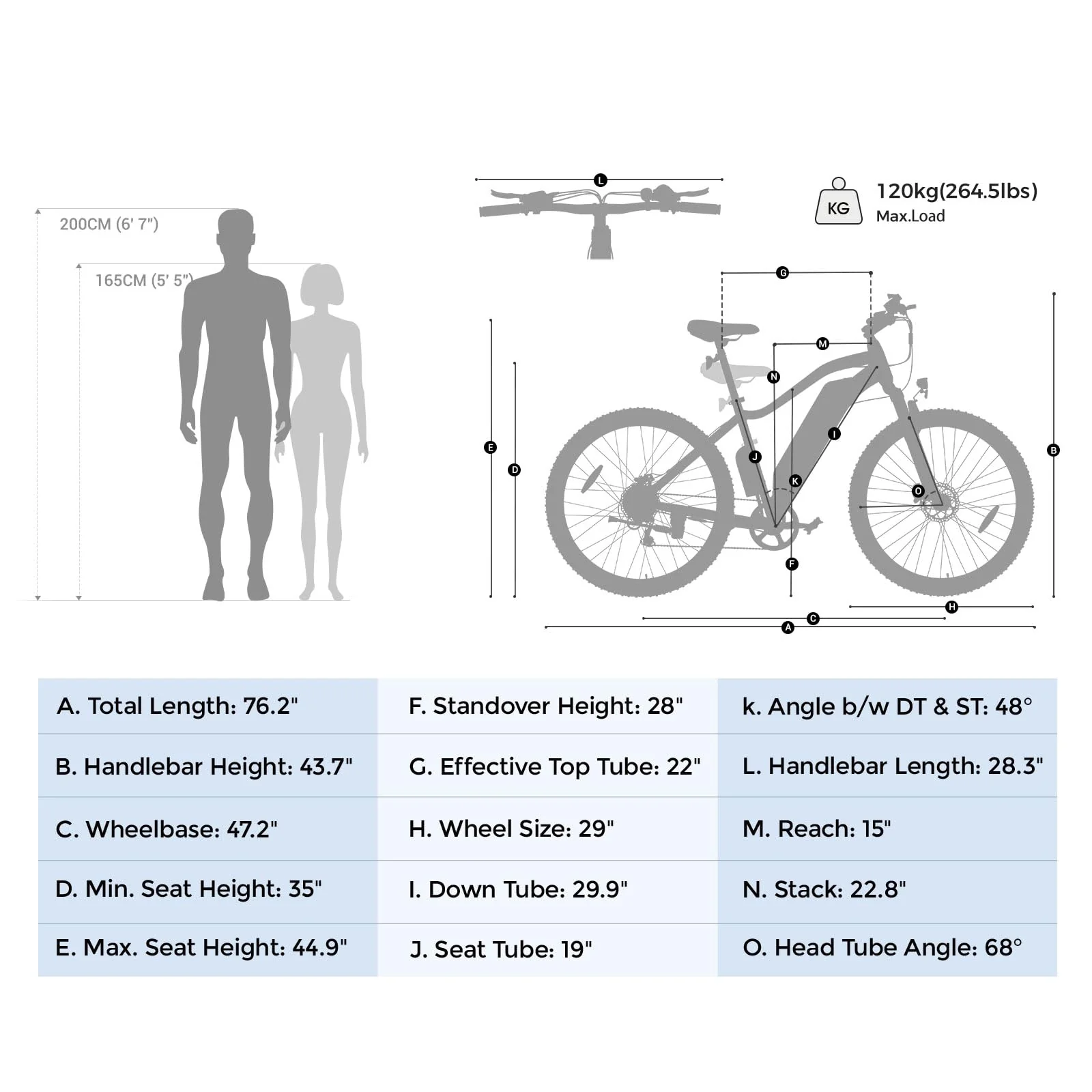 Foride Xtremer 3 29'' E-Bike für Erwachsene, Elektrofahrrad mit 48V 576Wh Akku, Hydraulische Scheibenbremse,120km Reichweite 7 Gang E Bike Herren Damen für Städtische Pendler und Fahrten im Freien - Image 2
