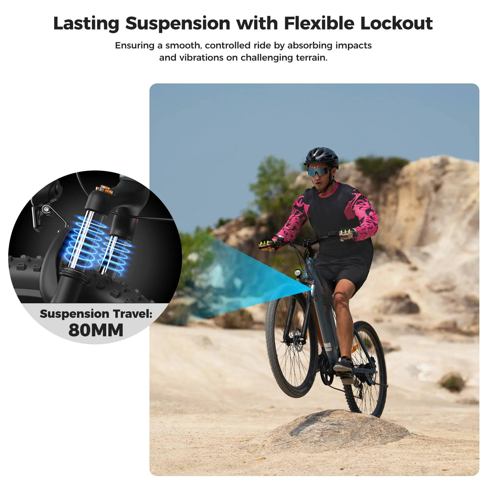 Foride Xtremer 3 29'' E-Bike für Erwachsene, Elektrofahrrad mit 48V 576Wh Akku, Hydraulische Scheibenbremse,120km Reichweite 7 Gang E Bike Herren Damen für Städtische Pendler und Fahrten im Freien - Image 3
