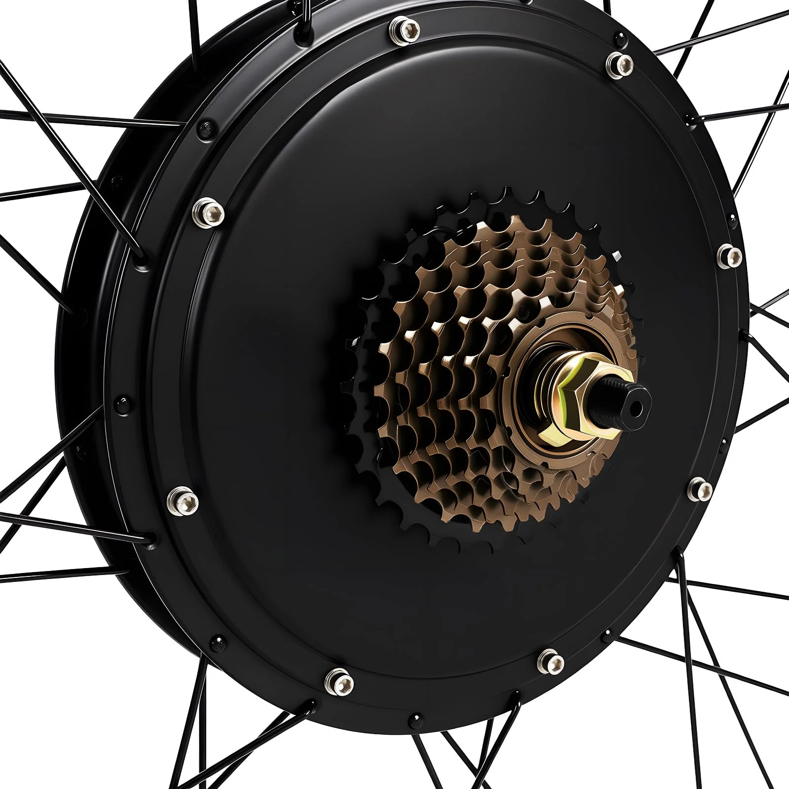 FortyFor 26" Ebike Umbausatz Kit, 48V 1500W E-Bike Elektrofahrrad Umbausatz Ebike Motor Conversion Kit für Hinterrad,Vorderrad - Image 3