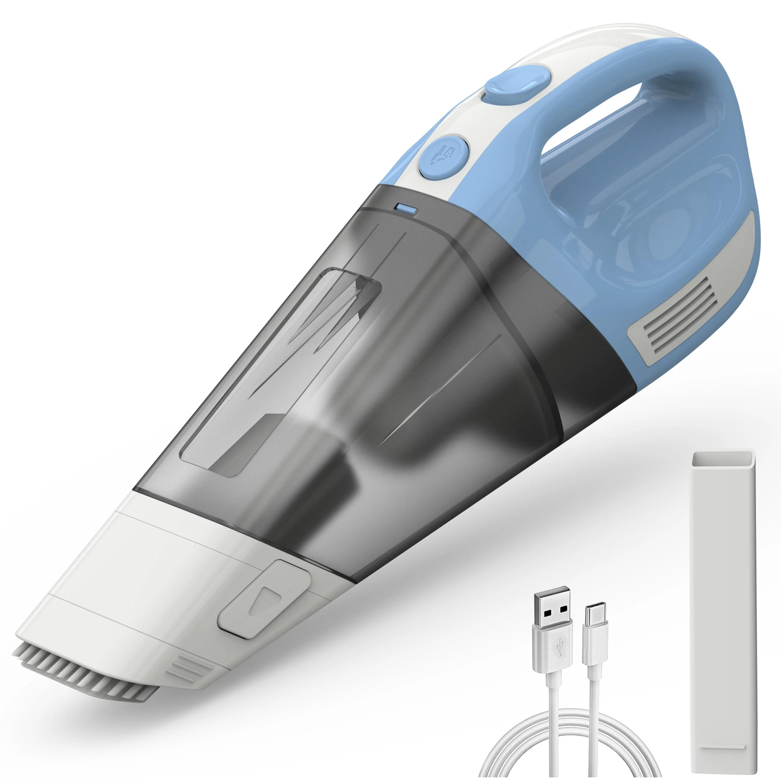 Fourward Handstaubsauger, Kabellos Staubsauger Autostaubsauger, 12000Pa Saugleistung, 11.1V Li-Ionen 7800mAh Akku, Schnelle Reinigung, Nass und Trocken Gebrauch - Image 4
