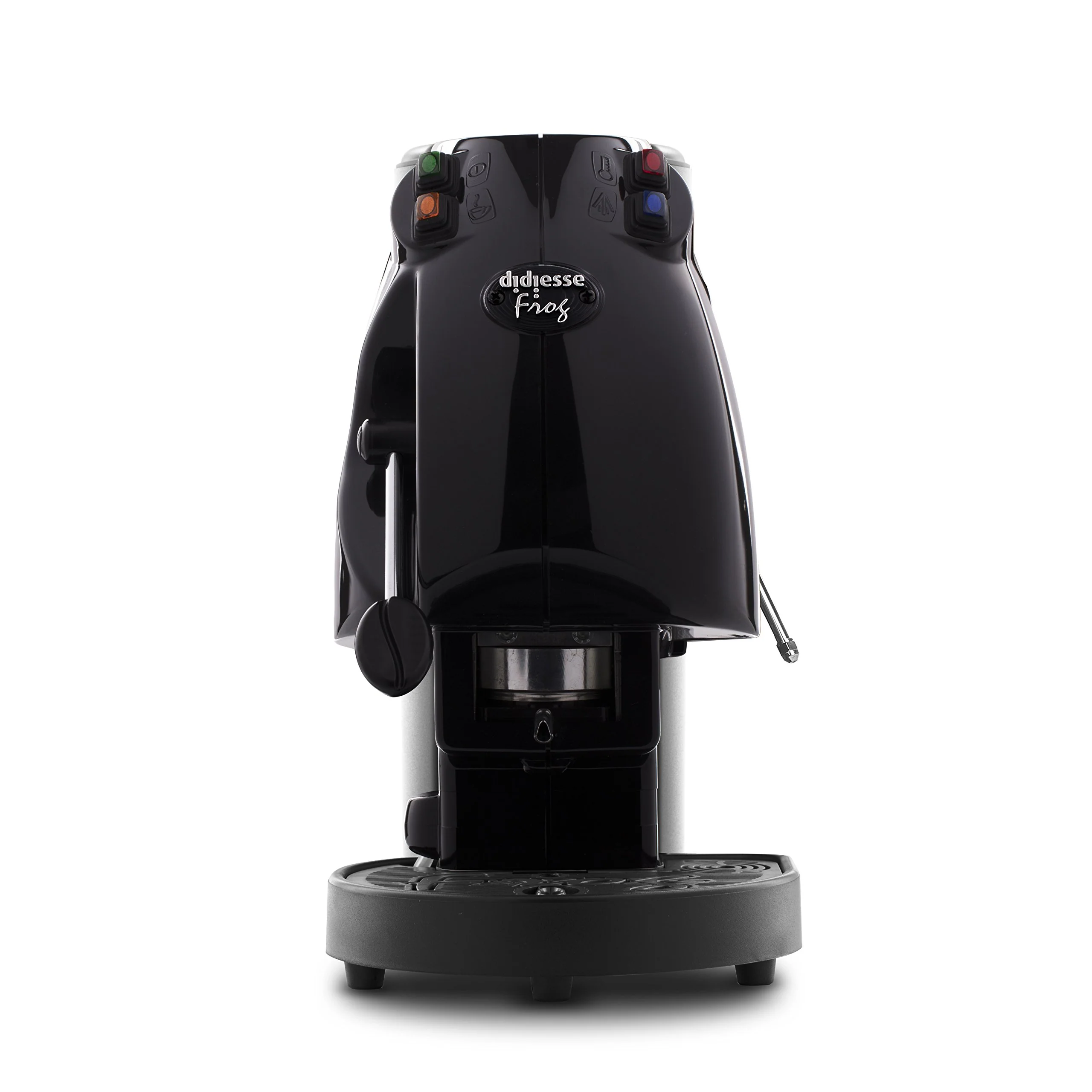 Frog Didiesse 8055519900145 Frog Revolution Kaffeepadmaschine, 1900, Thermoblock aus Aluminium/Thermoplast, Black