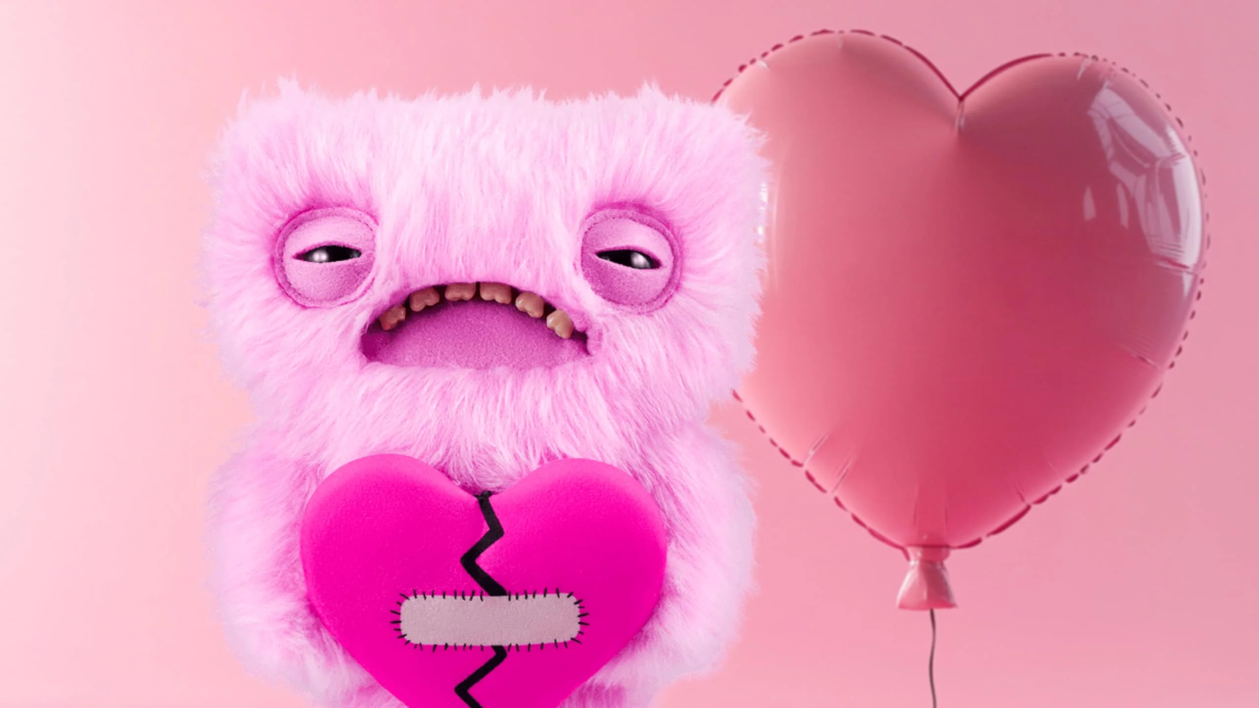 Fuggler Love Fugg von ZURU Funny Ugly Monster, Plüsch, zum Sammeln, Spielzeug (Love Fugg - Wide Eyed Weirdo - PINK) - Image 7