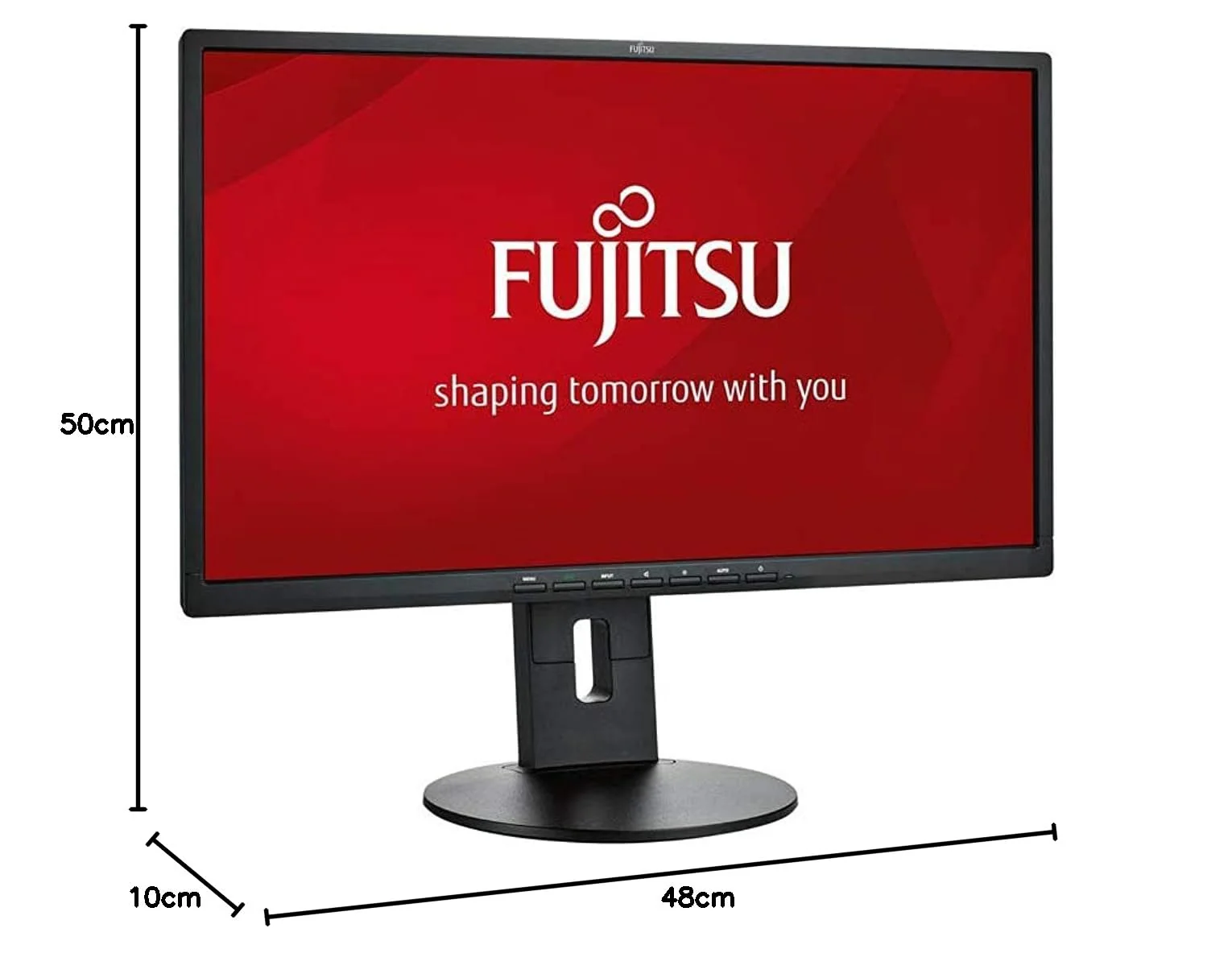 FUJITSU B24-8 TS Pro 60,9cm 24Zoll 16:9 Schwarz HDMI DVI Analog and USB 250 cd m2 1000:1, [Energieklasse A+] - Image 4