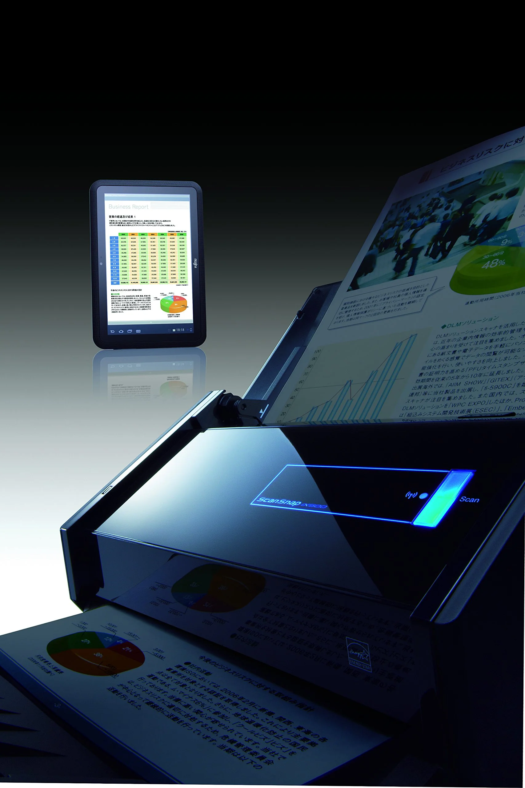 Fujitsu ScanSnap iX500 Scanner (600dpi, WLAN, USB 3.0) - Image 3