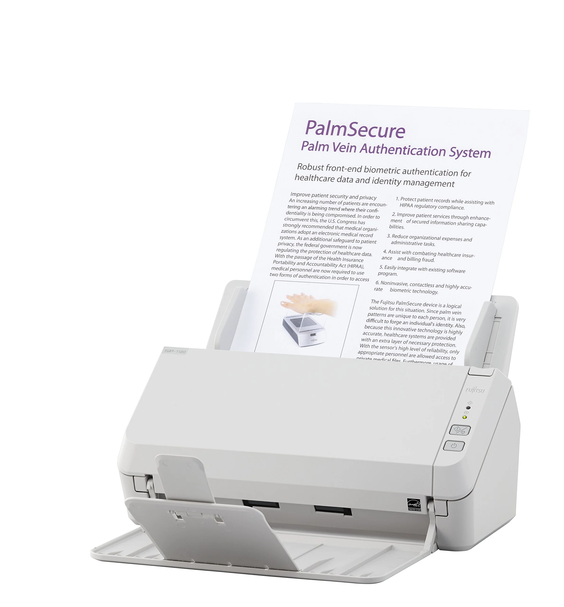 Fujitsu SP-1120 Scanner - Image 5