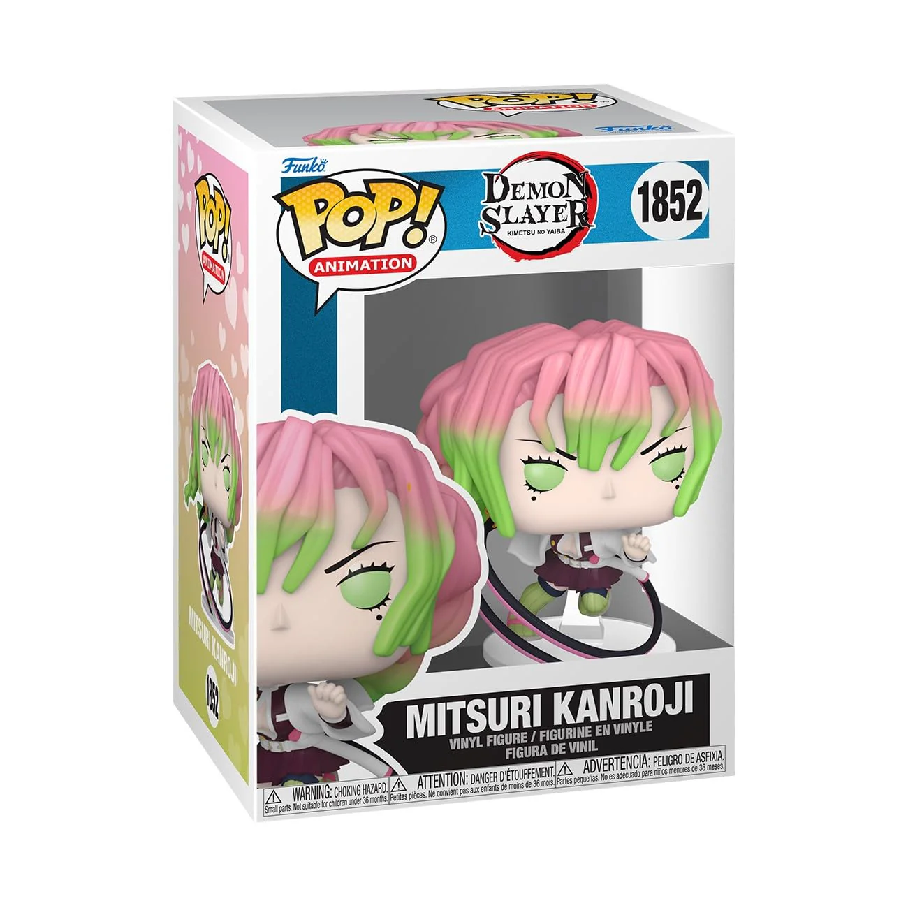 Funko Pop! Animation: DS - Mitsuri Kanroji - (Attack) - Demon Slayer- Vinyl-Sammelfigur - Geschenkidee - Offizielle Handelswaren - Spielzeug Für Kinder und Erwachsene - Anime Fans