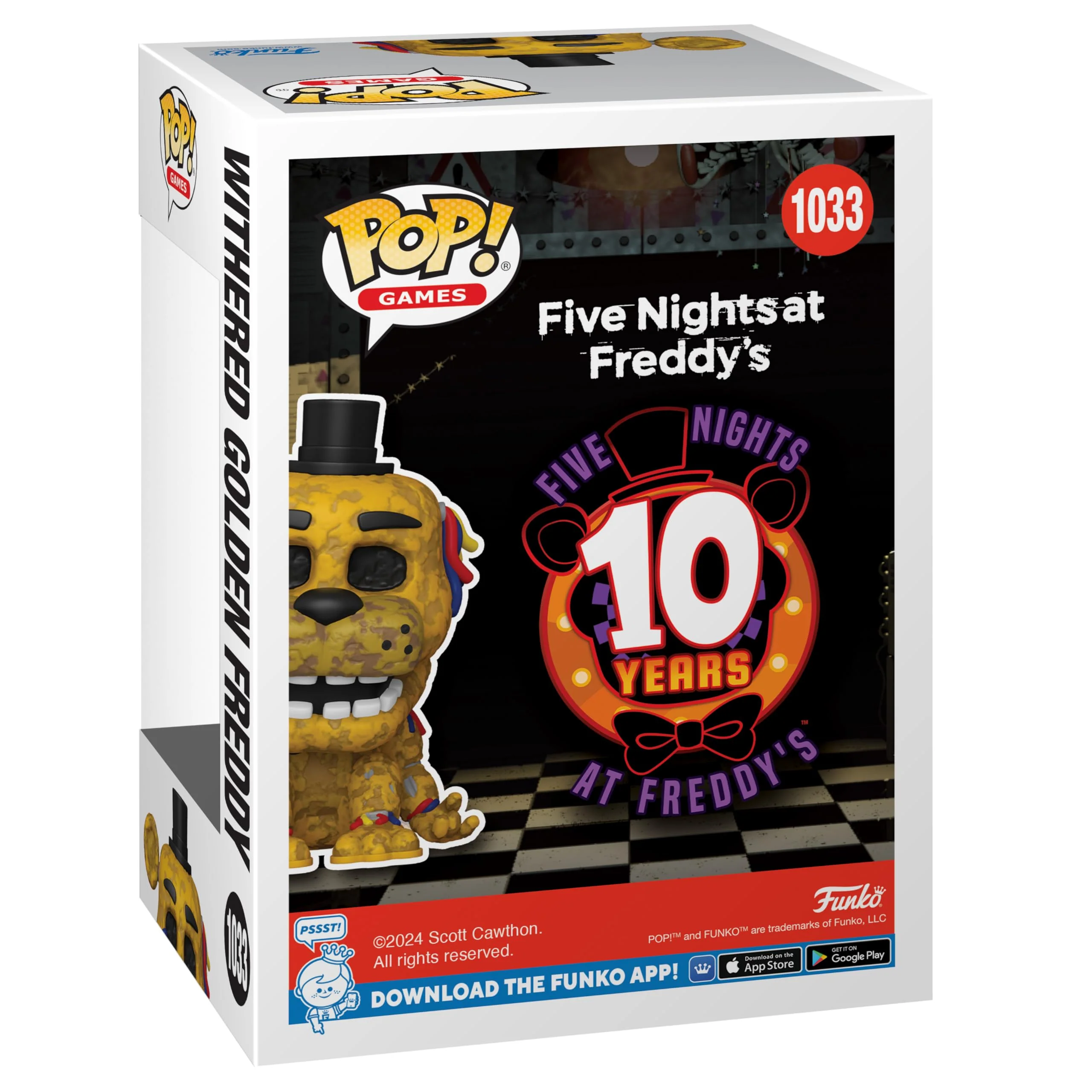 Funko Pop! Games: Five Nights at Golden Freddy's (FNAF) - Withered Gldn Frdy - Five Nights at Freddy's - Vinyl-Sammelfigur - Geschenkidee - Offizielle Handelswaren - Video Games Fans - Image 7