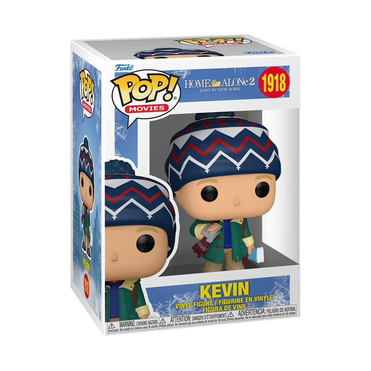 Funko Pop! Movies: Home Alone 2- Kevin McCallister - Vinyl-Sammelfigur - Geschenkidee - Offizielle Handelswaren - Spielzeug Für Kinder und Erwachsene - Holiday Fans - Modellfigur Für Sammler