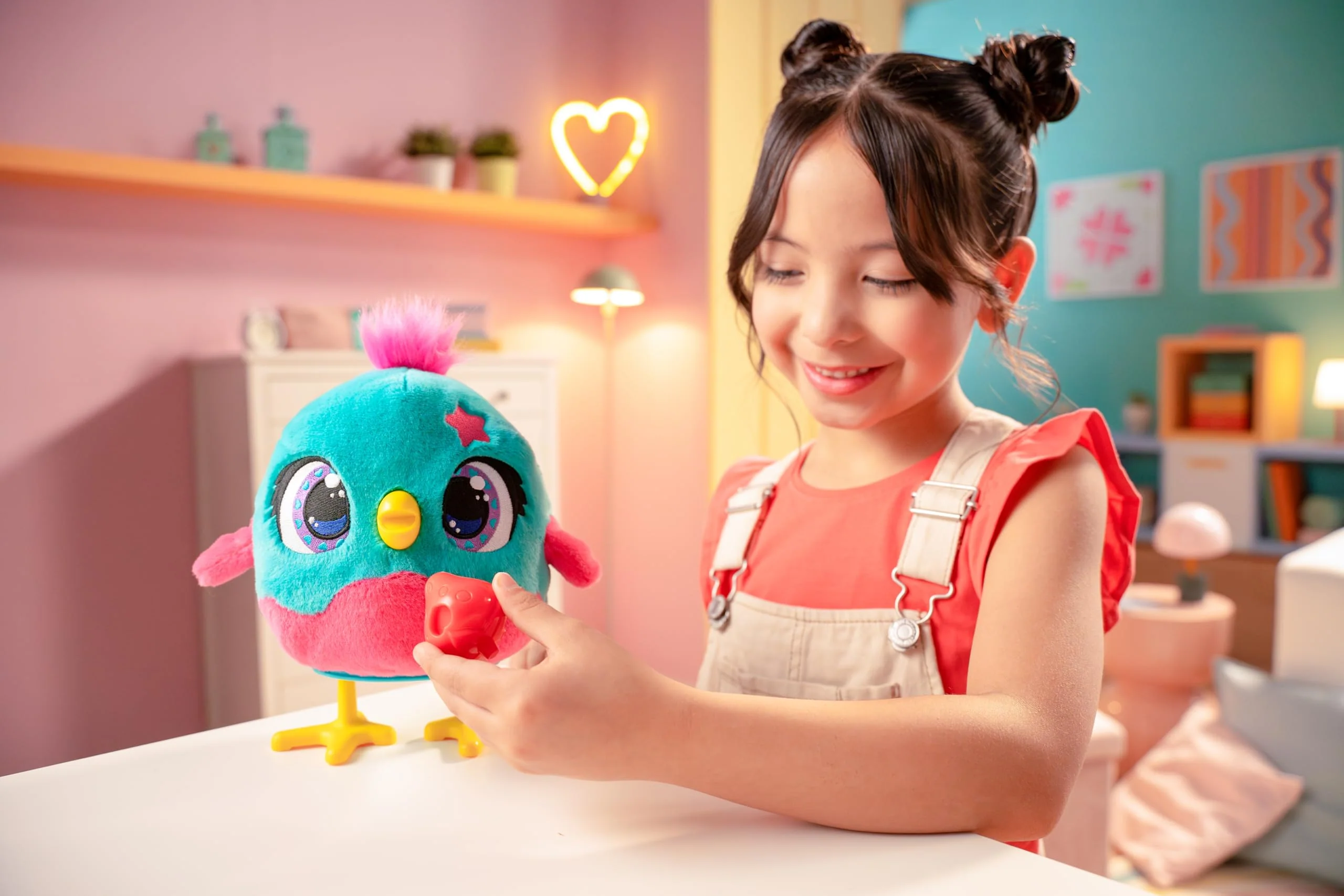 Funtasy Family – Chick-a-Boo – Elektronisches interaktives Plüschtier, 50+ Geräusche und Reaktionen – für Mädchen und Jungs - ab 3 Jahren - Image 12