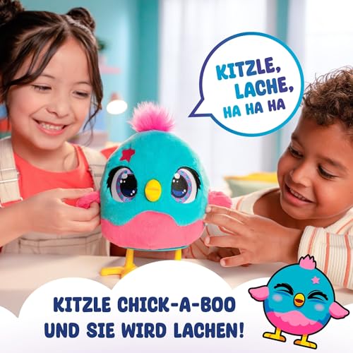 Funtasy Family – Chick-a-Boo – Elektronisches interaktives Plüschtier, 50+ Geräusche und Reaktionen – für Mädchen und Jungs - ab 3 Jahren - Image 4
