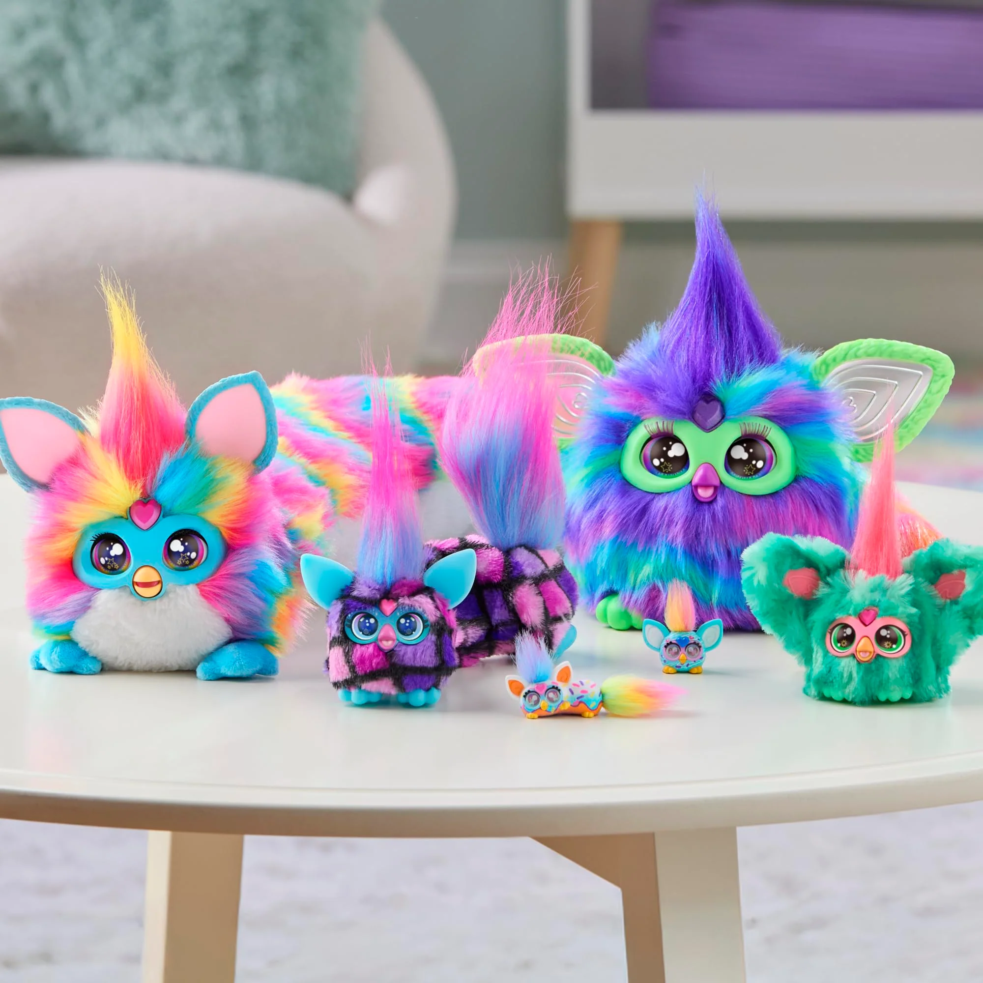 Furby DJ Furblets Kitt-Ee-Luv Plüschspielzeug, Rose - Image 2