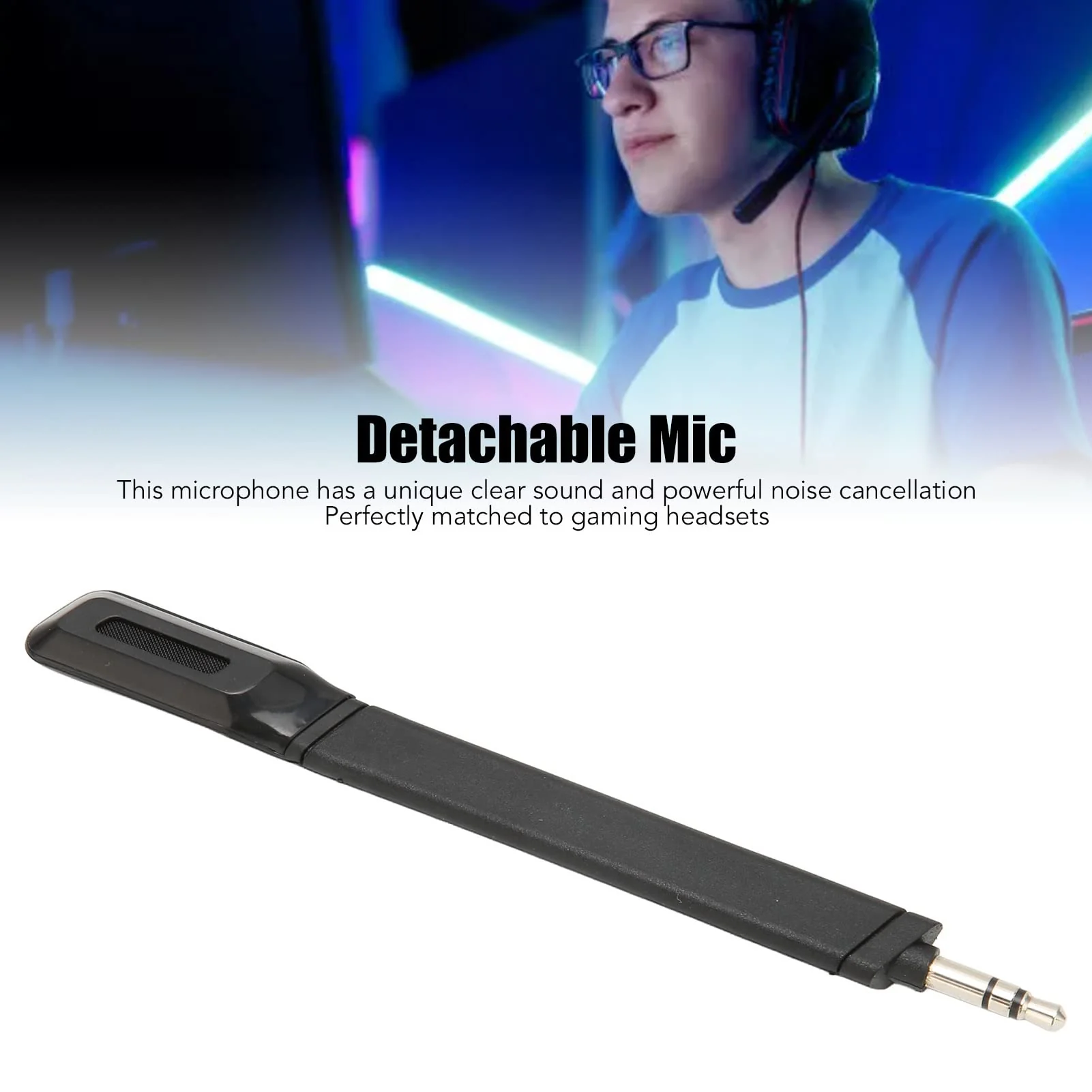 G733 Mikrofon Ersatz Sauerstofffreies Kupfer-PVC-Mikrofon Professionelle Klare Rauschunterdrückung für Wireless Headset - Image 9