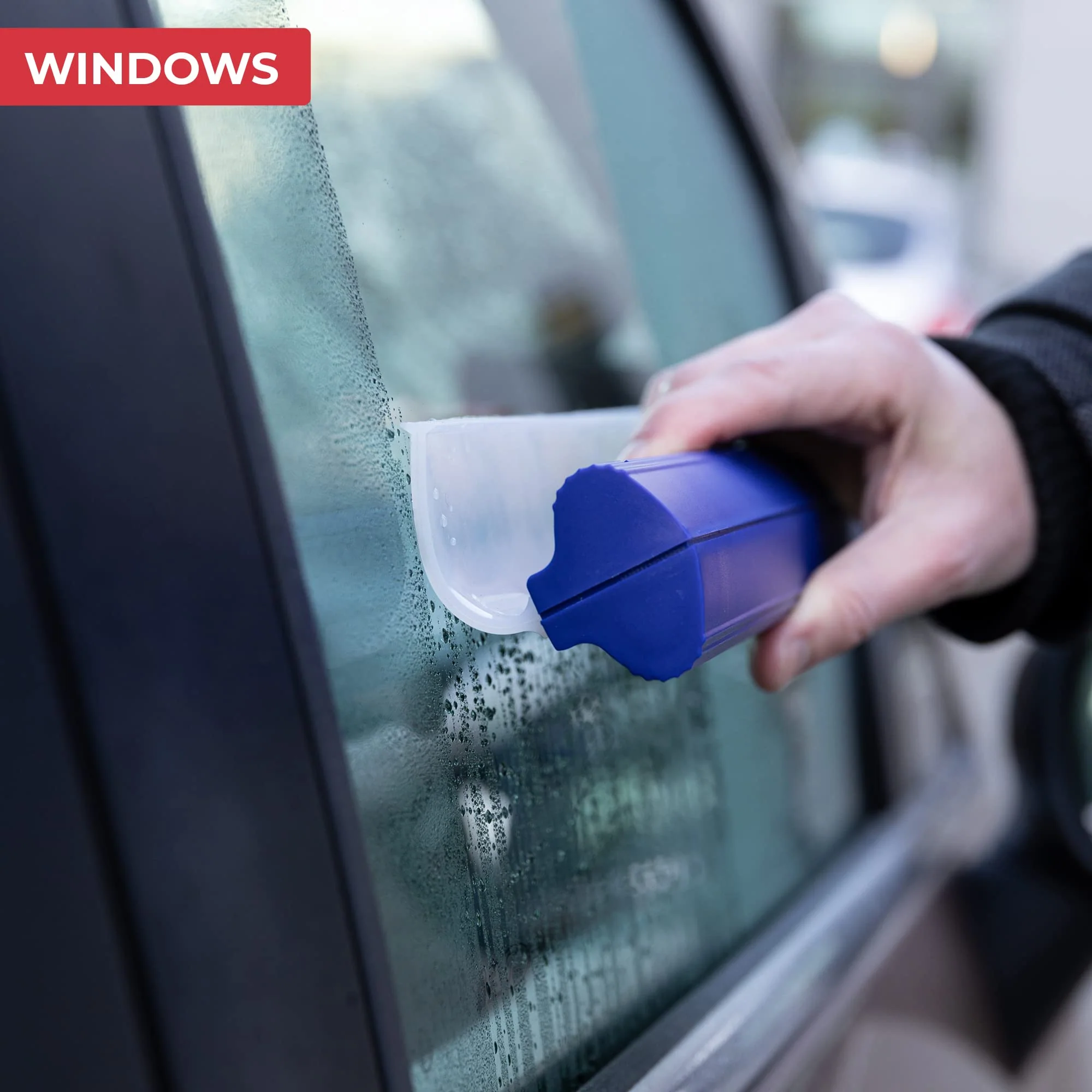 GADLANE Flexy Wasserabzieher Auto - 2er Pack 310mm Auto Squeegee, Flitsche für Auto, Ergonomischer Silikon Abzieher Auto, Fensterabzieher, Kratz- und Streifenfrei, Hochwertiger Abzieher - Image 2