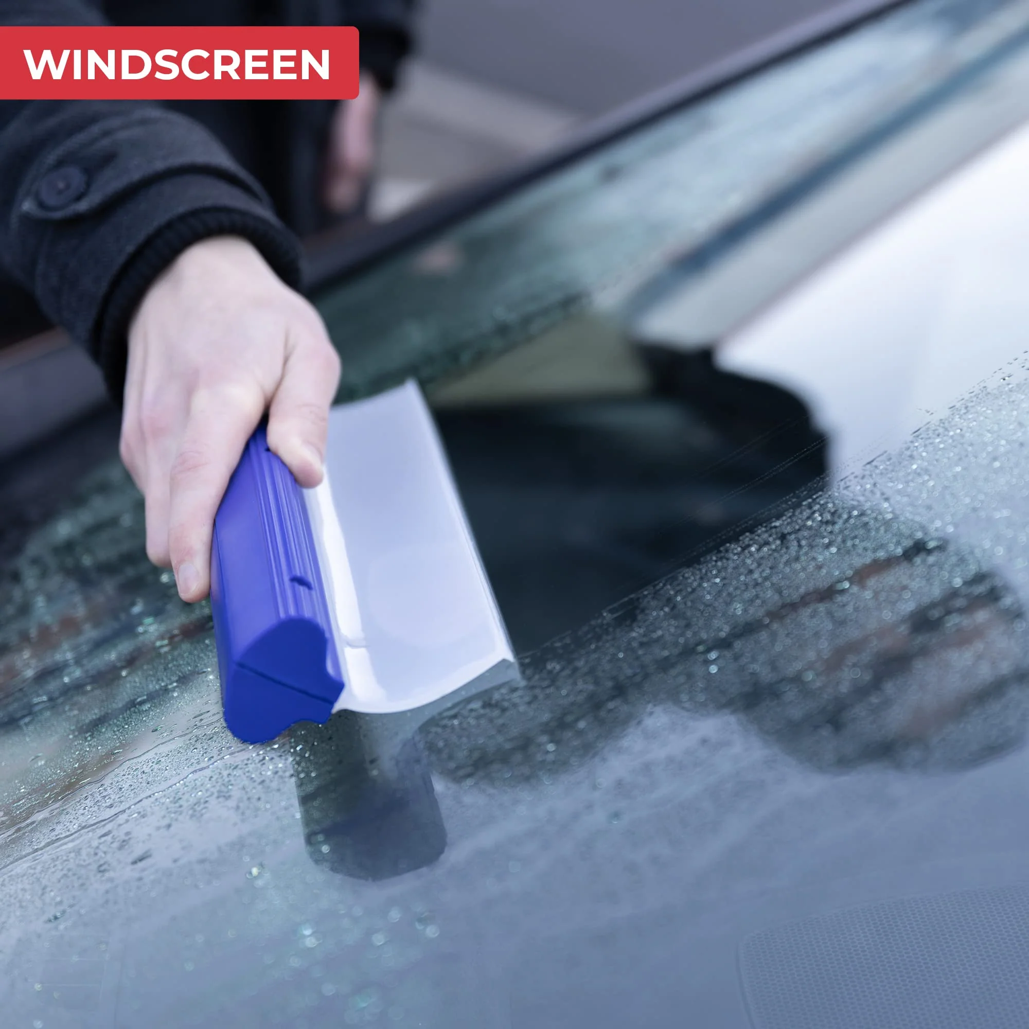 GADLANE Flexy Wasserabzieher Auto - 2er Pack 310mm Auto Squeegee, Flitsche für Auto, Ergonomischer Silikon Abzieher Auto, Fensterabzieher, Kratz- und Streifenfrei, Hochwertiger Abzieher - Image 5