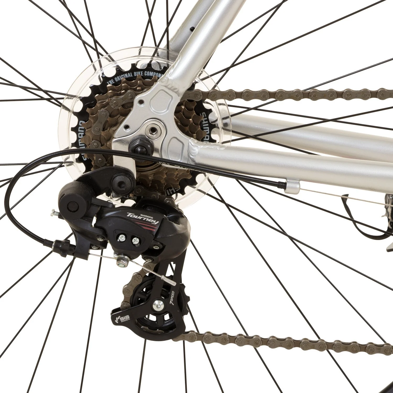 Galano 700C 28 Zoll Rennrad Vuelta Sti 4 Rahmengrößen 2 Farben, Rahmengrösse:59 cm, Farbe:grau/grün - Image 7