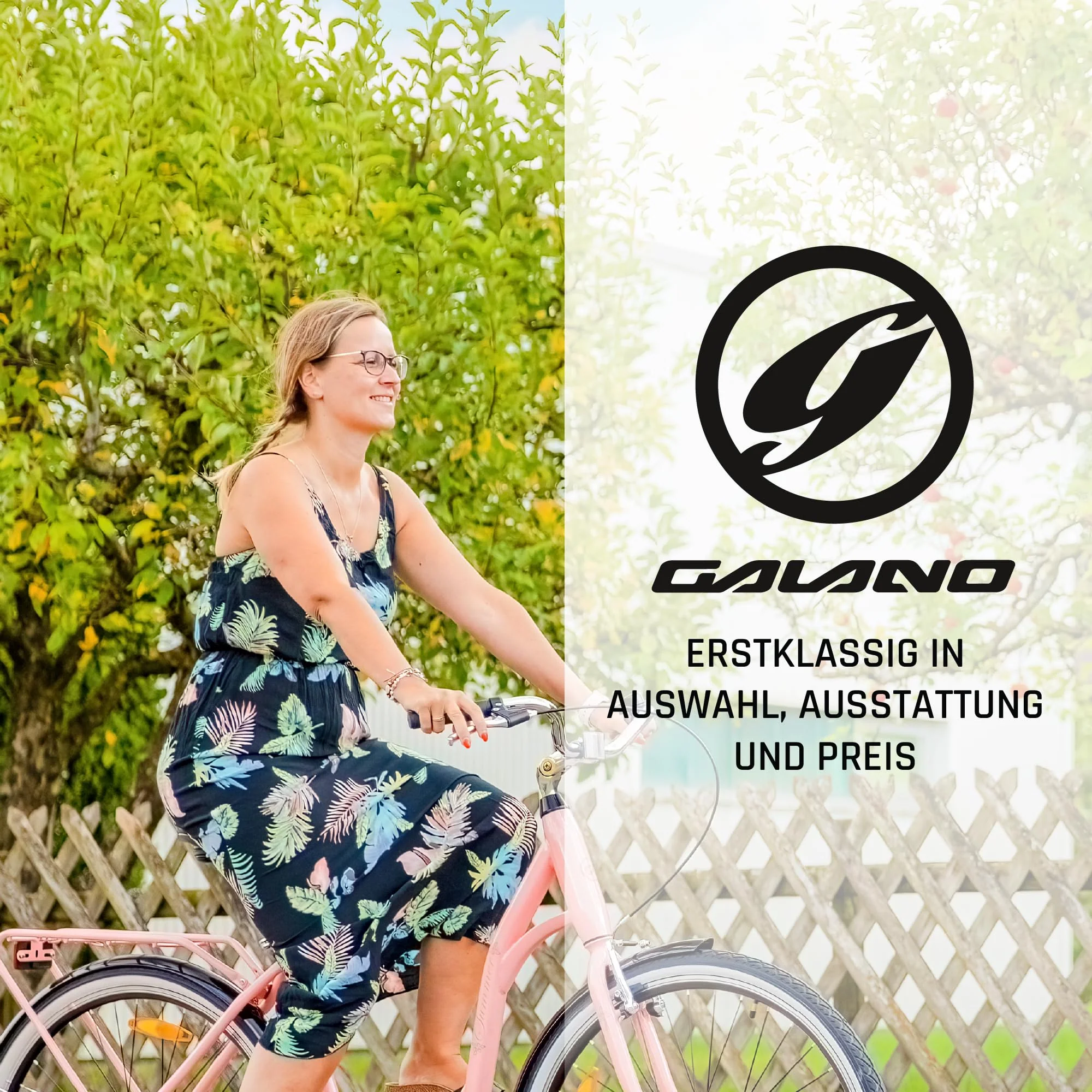 Galano Tandem Fahrrad 2 Personen Mountainbike 21 Gang Schaltung ab 145 cm Hardtail MTB Damen und Herren 26 Zoll mit Alurahmen Oakland (blau, 43/38 cm) - Image 3