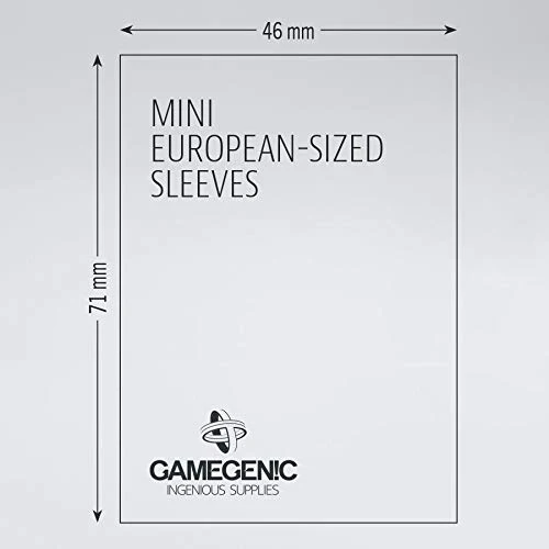 Gamegenic, Matte Mini European-Sized Sleeves, Sleeve Color Code: Ruby - Image 3