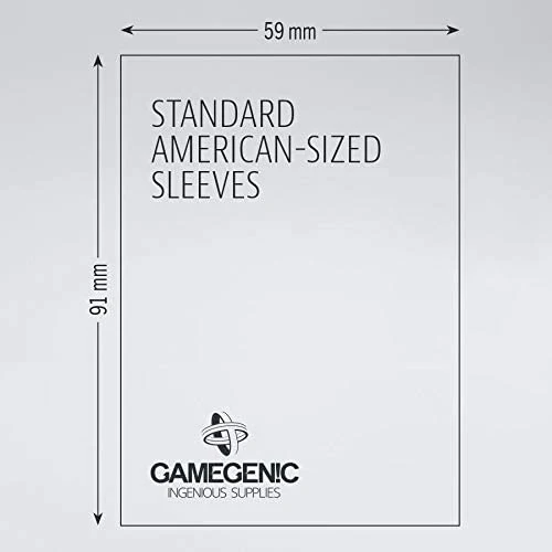 Gamegenic, Matte Standard American-Sized Sleeves, Sleeve Color Code: Green - Image 4