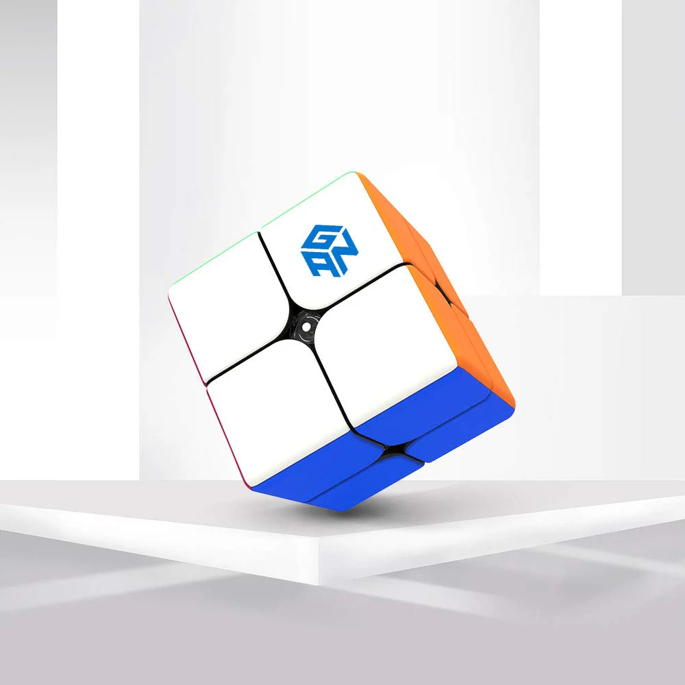 GAN 249 v2 Speed Cube 2x2, Mini Zauberwürfel Original Stickerless 48mm - IPG v4 Kern & GES v3 & Elastische Anpassung, Erwachsene und Kinder-Nicht Magnetisch - Image 6