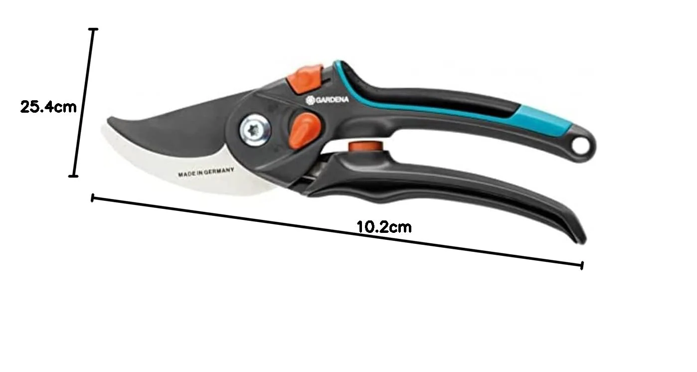 Gardena Gartenschere B/S XL: Pflanzenschonende Baumschere mit Bypass-Schneide für Äste und Zweige, max. Schneid-Durchmesser 24 mm, stufenlose Grifföffnung (8905-20) - Image 10