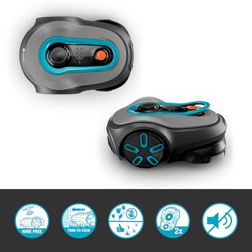 Gardena smart SILENO Free Set 1200 m² Mähroboter, kabellos, für Rasenflächen bis 1200 m², LONA Intelligence, ohne Begrenzungskabel, leiser Betrieb, intelligenter Mäher mit App Steuerung (19923-20) - Image 8