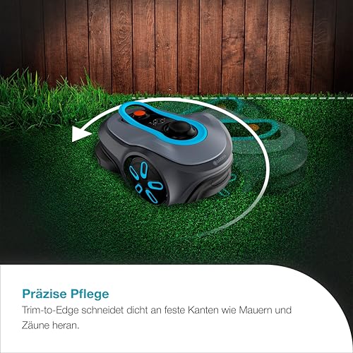 Gardena smart SILENO Free Set 800 m² Mähroboter, kabellos, für Rasenflächen bis 800 m², LONA Intelligence, ohne Begrenzungskabel, leiser Betrieb, intelligenter Mäher mit App Steuerung (19922-20) - Image 4