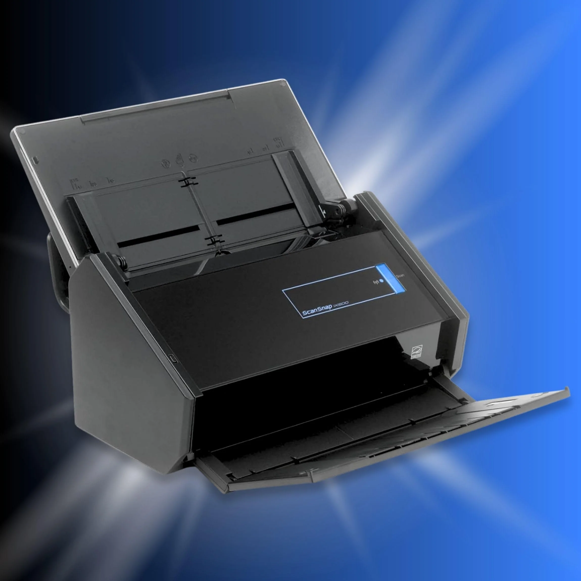Gedikum Fujitsu IX500 ScanSnap USB High-Speed Cloud-fähiger Scanner für Dokumente, Fotos und Belege für Mac & PC – 1 Jahr Garantie – ADF mit Duplex-Scan-(Generalüberholt) - Image 2