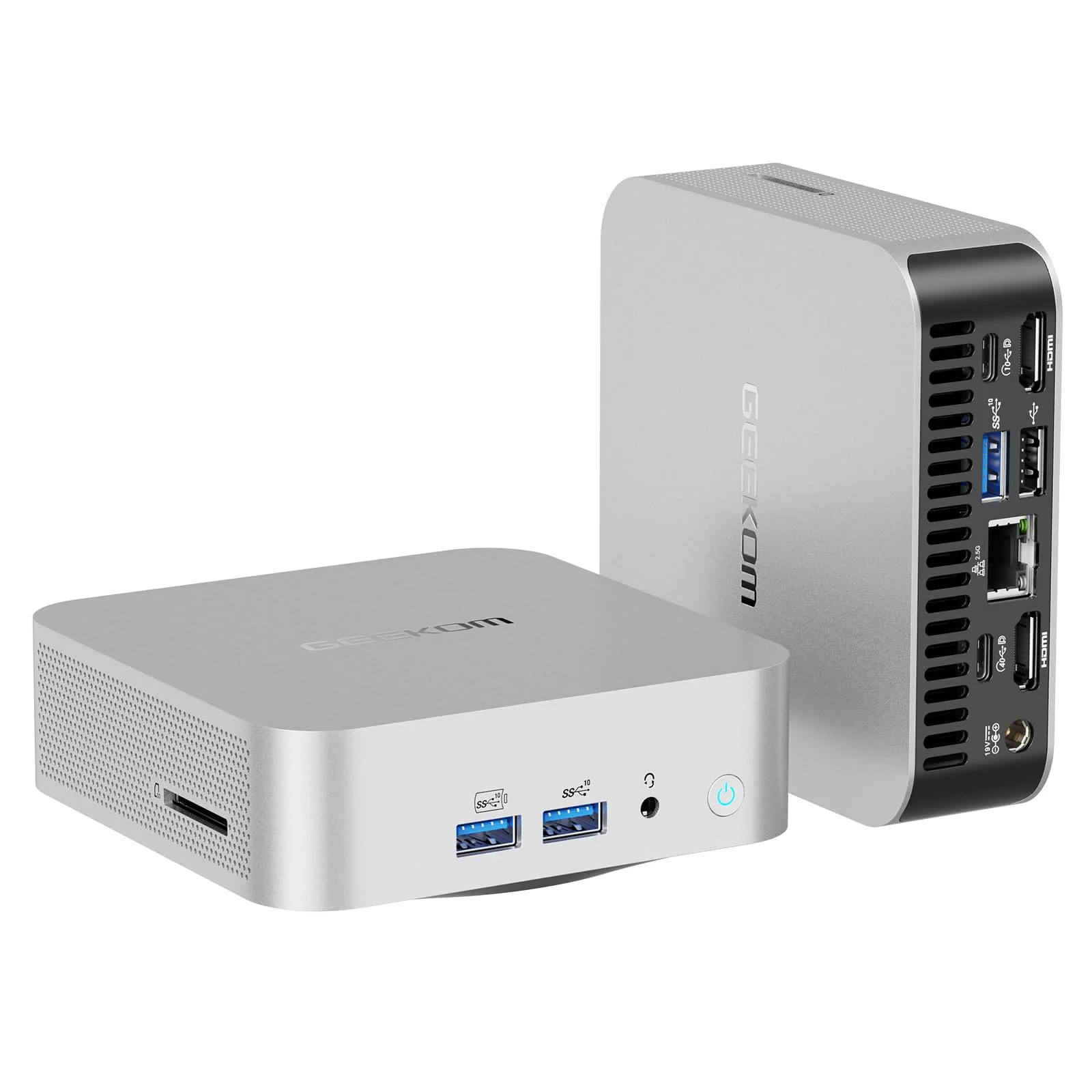 GEEKOM A8 [Die besten Office Mini-PCs] Mini PC mit AMD Ryzen 7 8745HS(3-Jahren-Garantie), 32GB DDR5 & 1TB SSD Windows 11 Pro Mini Computer, AMD Radeon 780M | 6X USB | 8K | für Homeoffice - Image 8