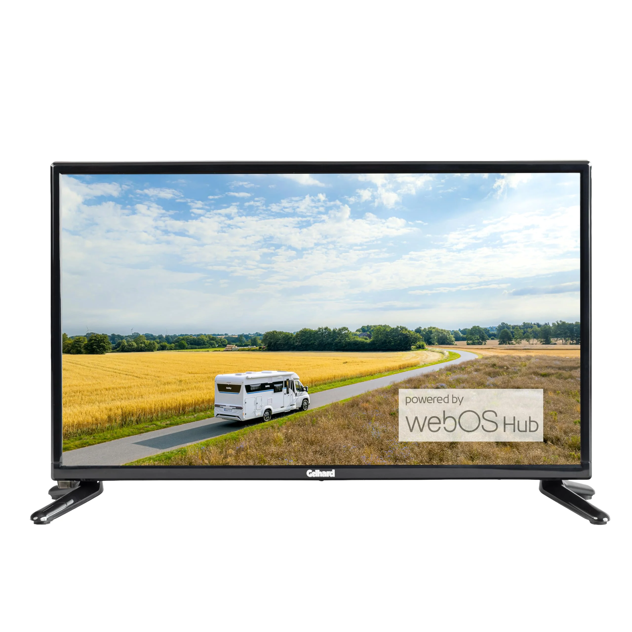 Gelhard GTV2210 LED Smart TV WebOS und Bluetooth DVB-S2/C/T2 für 12V u. 230Volt WLAN Full HD + PVR