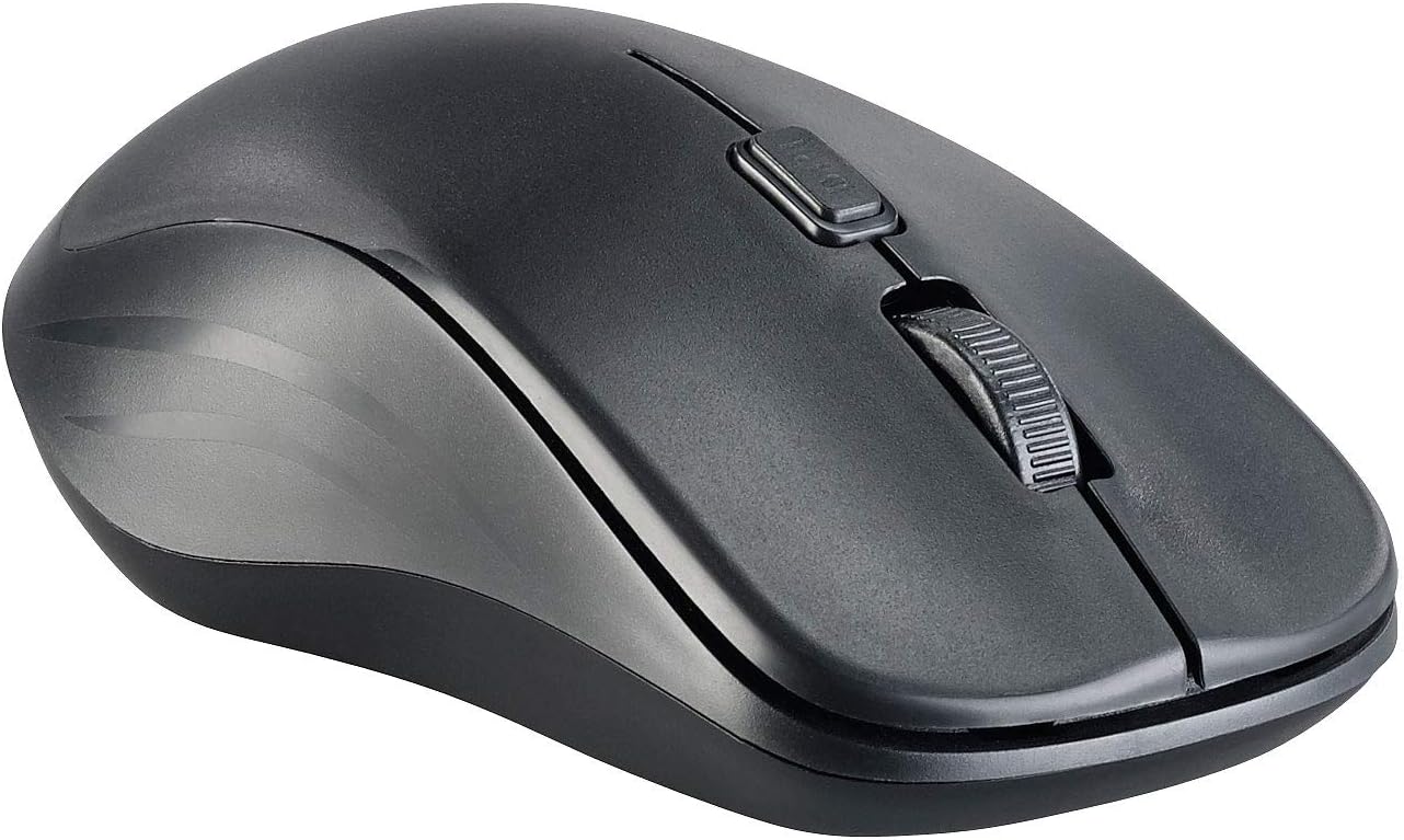 GeneralKeys Funktastatur und Maus: Ergonomische Funk-Tastatur-Maus-Kombination, 2,4 GHz, 10 m Reichweite (Funk Tastatur Set, Tastatur Maus Set, Multimedia Tastaturen) - Image 11