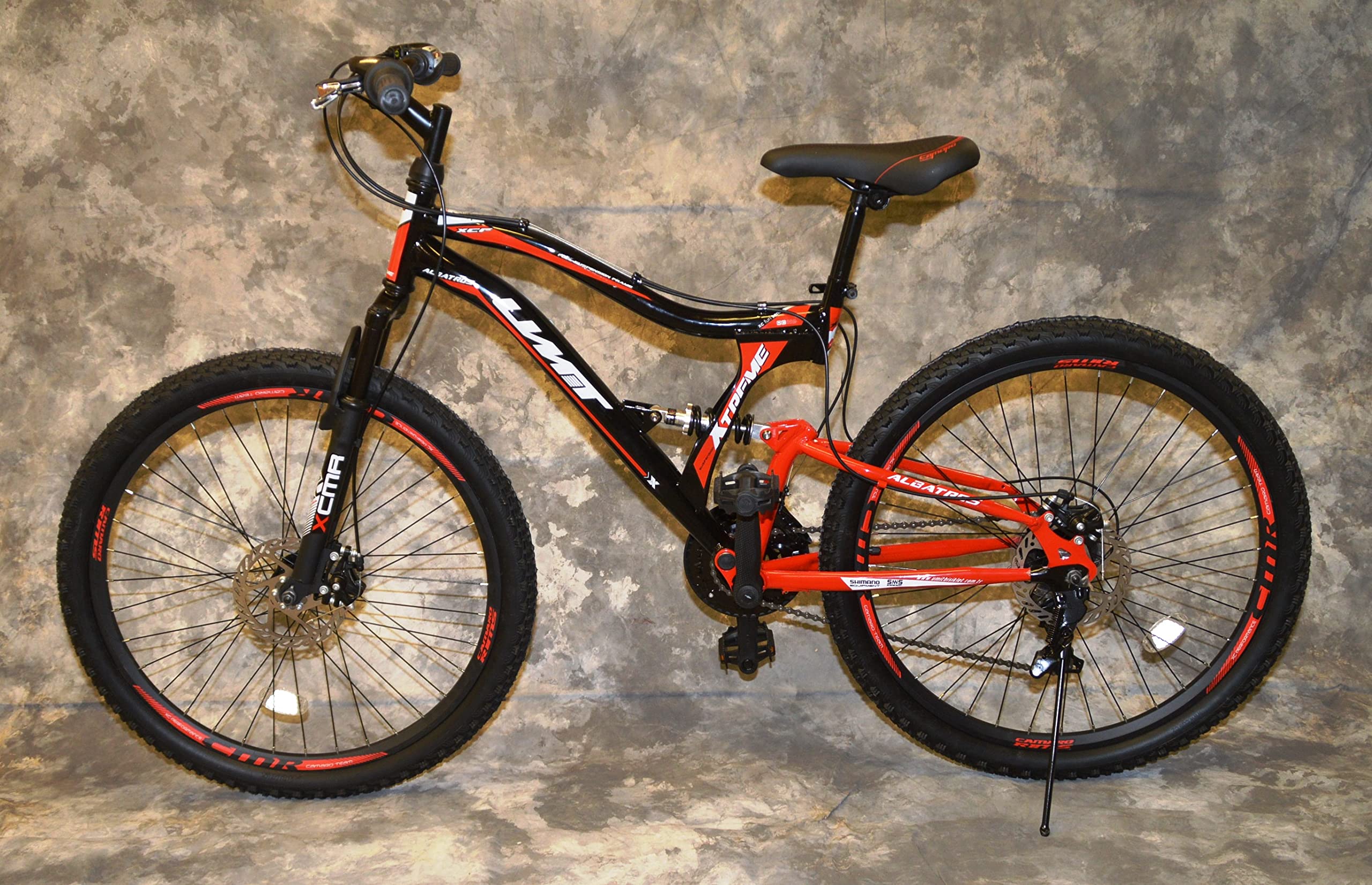 Generisch 24 Zoll MTB Albatros Vollgefedert, 21-Gang Kettenschaltung, Scheibenbremsen NEU 2459-SCHWARZ-ROT Bitte BEACHTEN AB 138 cm KÖPERGRÖSSE GEEIGNET !!!!!!! - Image 5