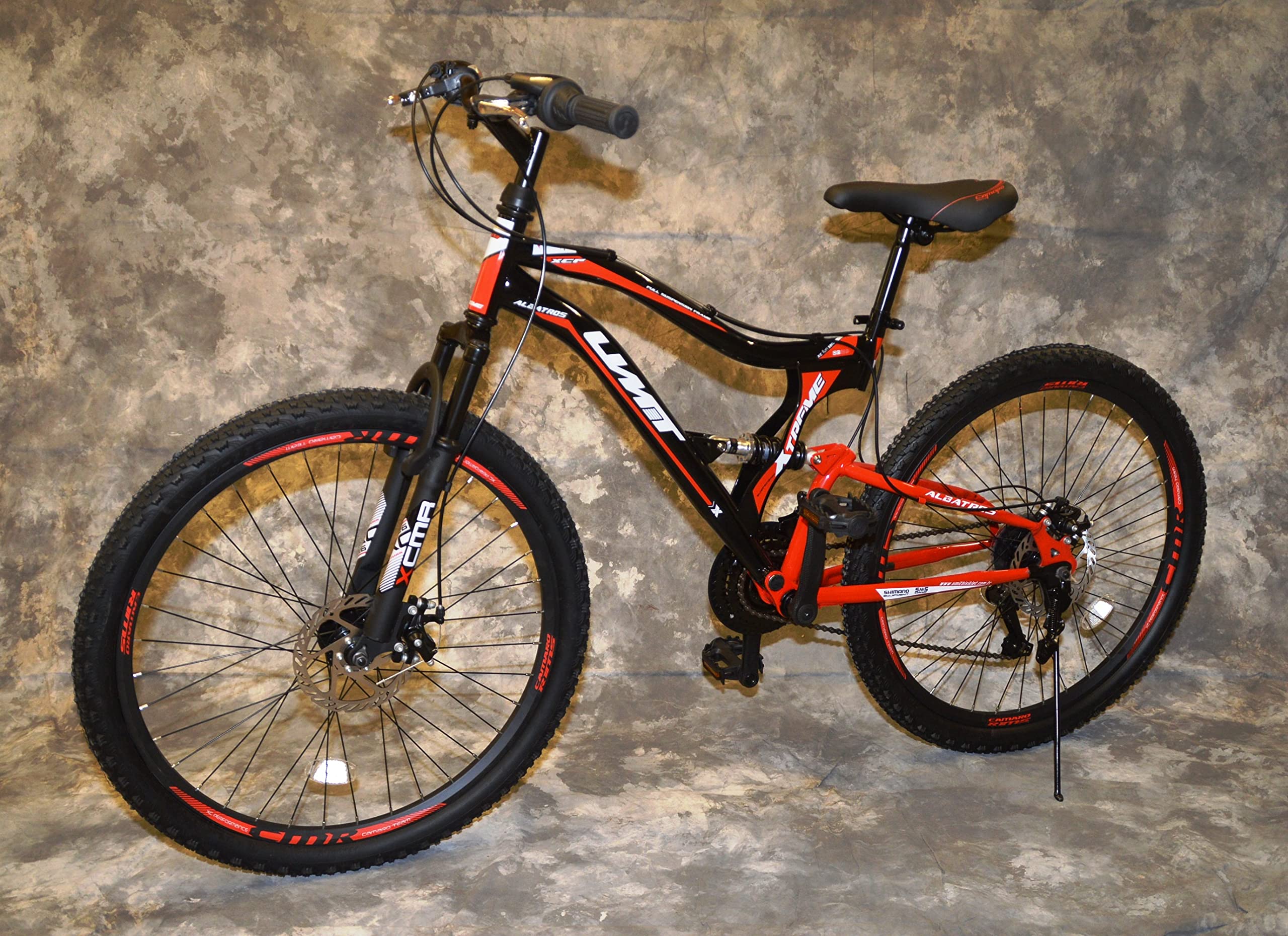 Generisch 24 Zoll MTB Albatros Vollgefedert, 21-Gang Kettenschaltung, Scheibenbremsen NEU 2459-SCHWARZ-ROT Bitte BEACHTEN AB 138 cm KÖPERGRÖSSE GEEIGNET !!!!!!! - Image 6