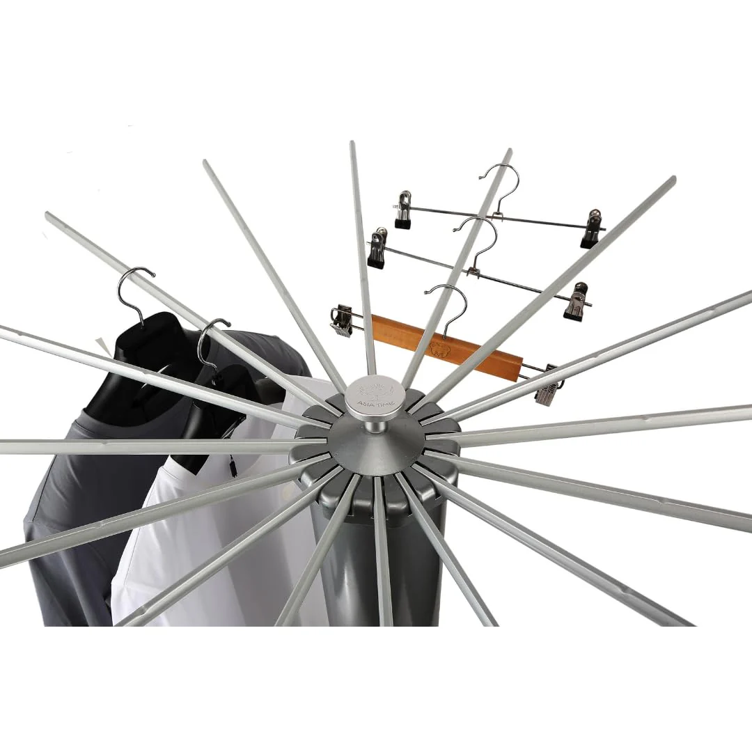 Generisch Octopus klappbarer Wäscheständer platzsparend aus Aluminium & Kunststoff - Image 2