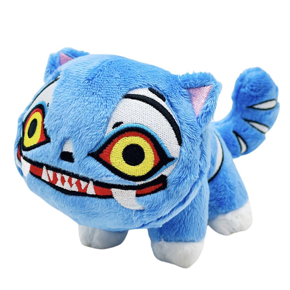 Generisch Tiger, Merch, Tiger Stuffed Animals, für Kinder & Erwachsene, Weiches Plüschtier, Geschenk für Fans, Halloween Deko, Sammlerstück (D)
