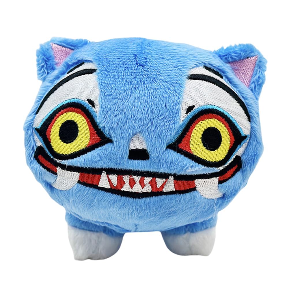 Generisch Tiger, Merch, Tiger Stuffed Animals, für Kinder & Erwachsene, Weiches Plüschtier, Geschenk für Fans, Halloween Deko, Sammlerstück (D) - Image 4