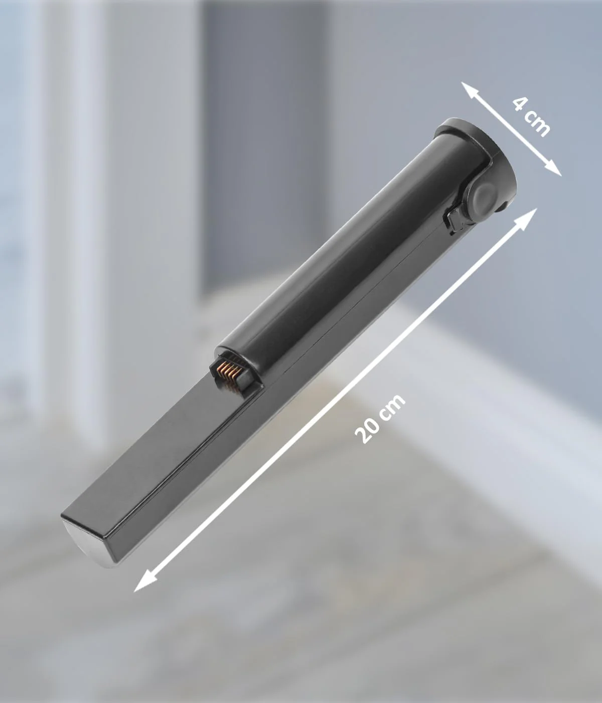 Genius Invictus One 3.0 A28340, Akkustaubsauger, schwarz Silber, 120 W, 100 milliliters, 74 Dezibel - Image 4