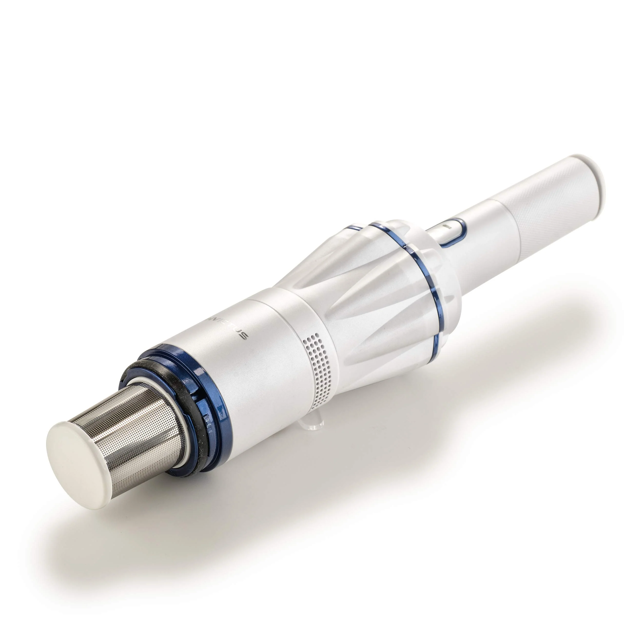Genius Invictus One A28111, Handstaubsauger, Effektive Filtration durch das 2-Fach-Filtersystem, Perlmutt-weiß, 90 W, 76 Dezibel - Image 2