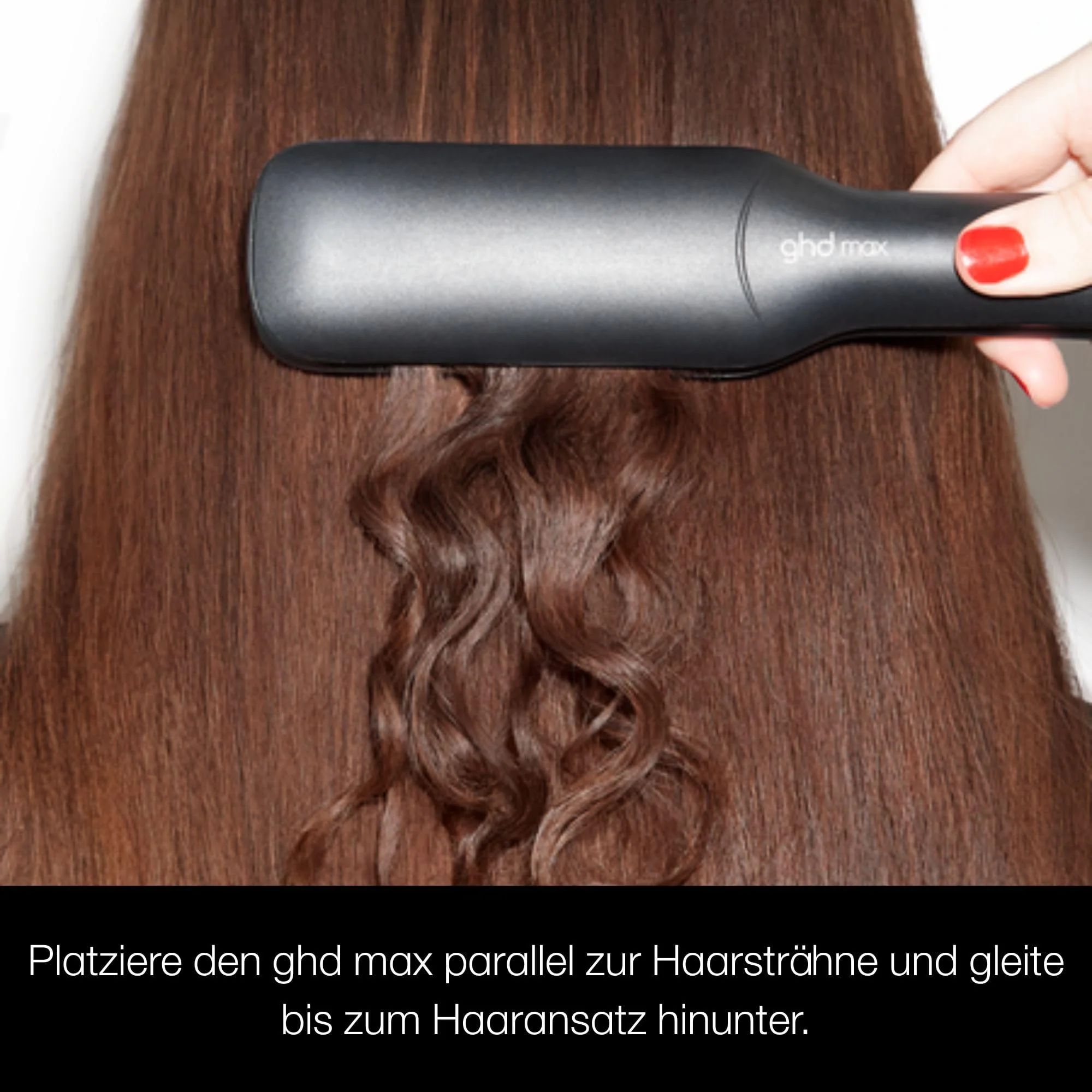ghd Max Breitplatten-Haarglätter & Styler in Schwarz - Größere Platten für schnelles Styling, mehr Glanz, Frizz-frei - Für langes, dickes oder lockiges Haar - Image 6